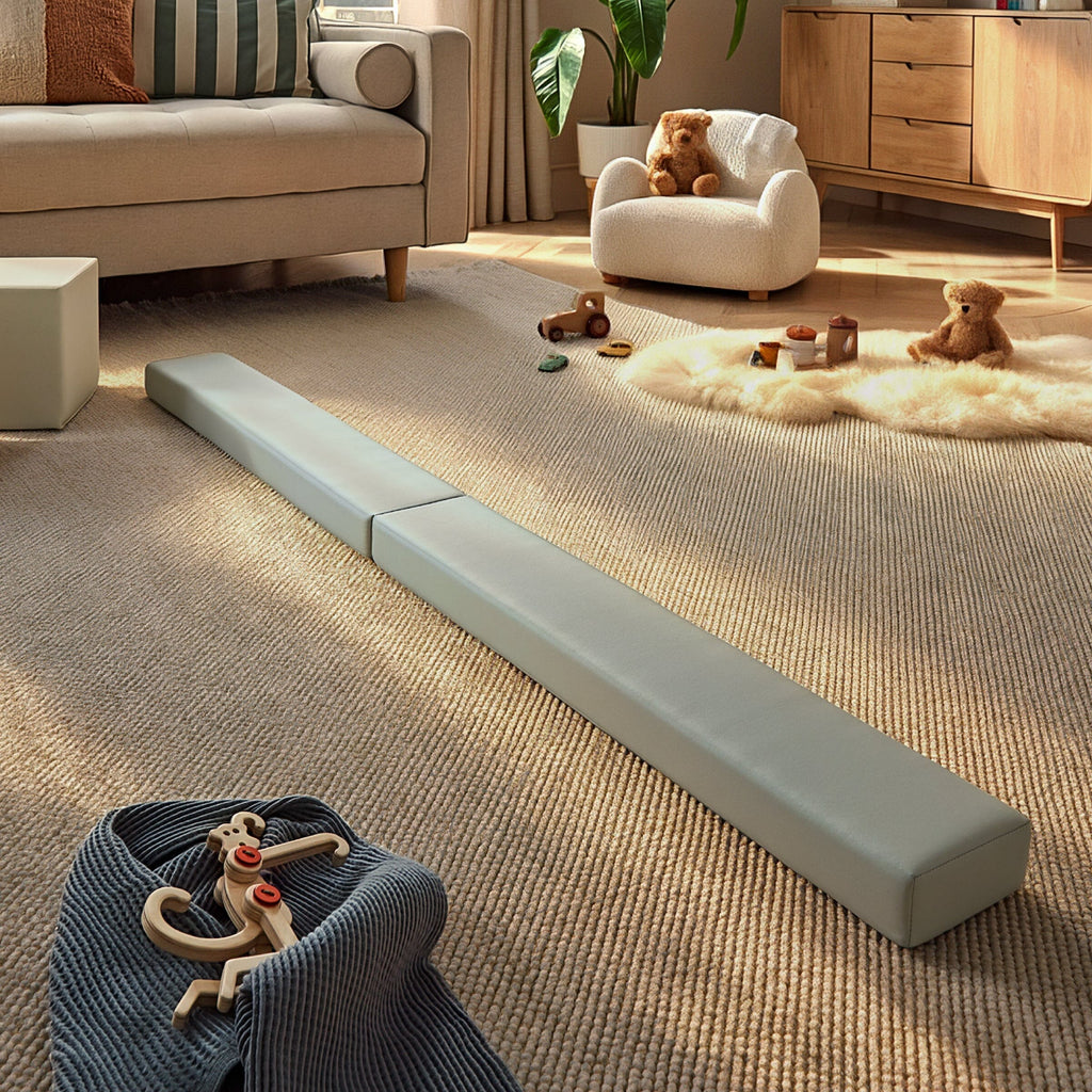 Soft Play Balance Beam - Sea Salt Toys CuddleCo 
