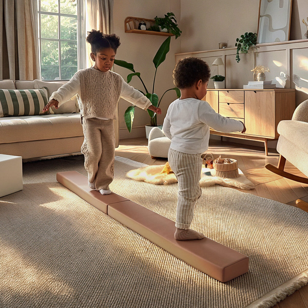 Soft Play Balance Beam - Tuscany Toys CuddleCo 