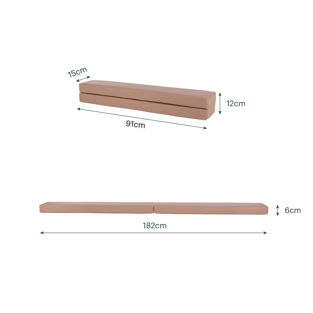 Soft Play Balance Beam - Tuscany Toys CuddleCo 