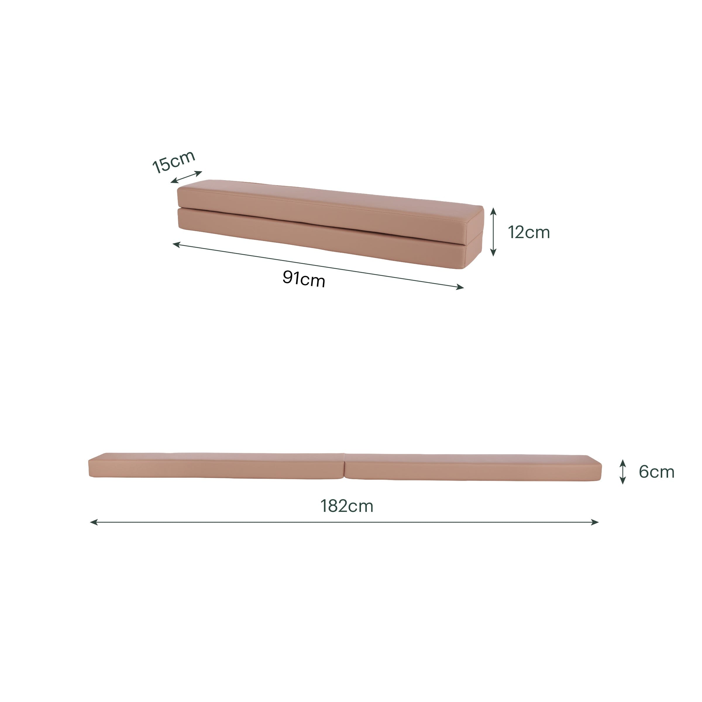 Soft Play Balance Beam - Tuscany Toys CuddleCo 