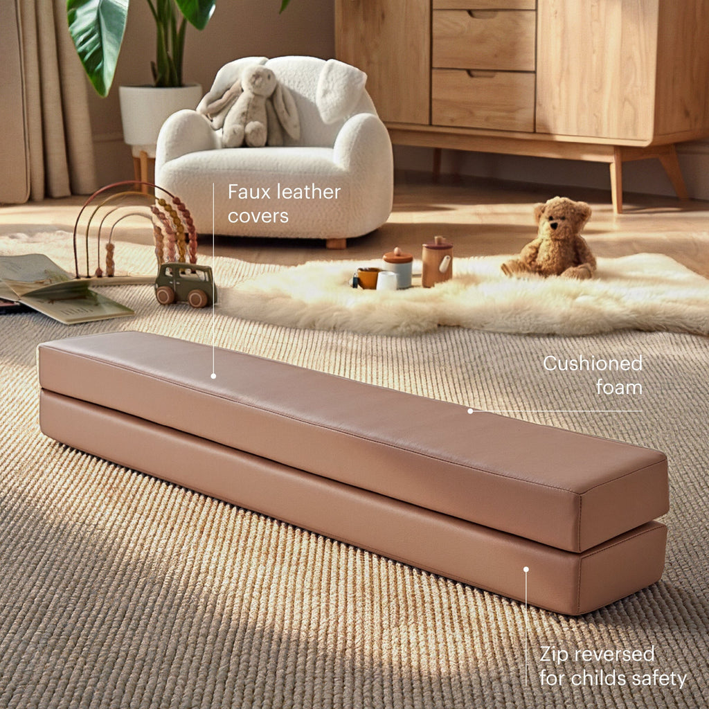 Soft Play Balance Beam - Tuscany Toys CuddleCo 