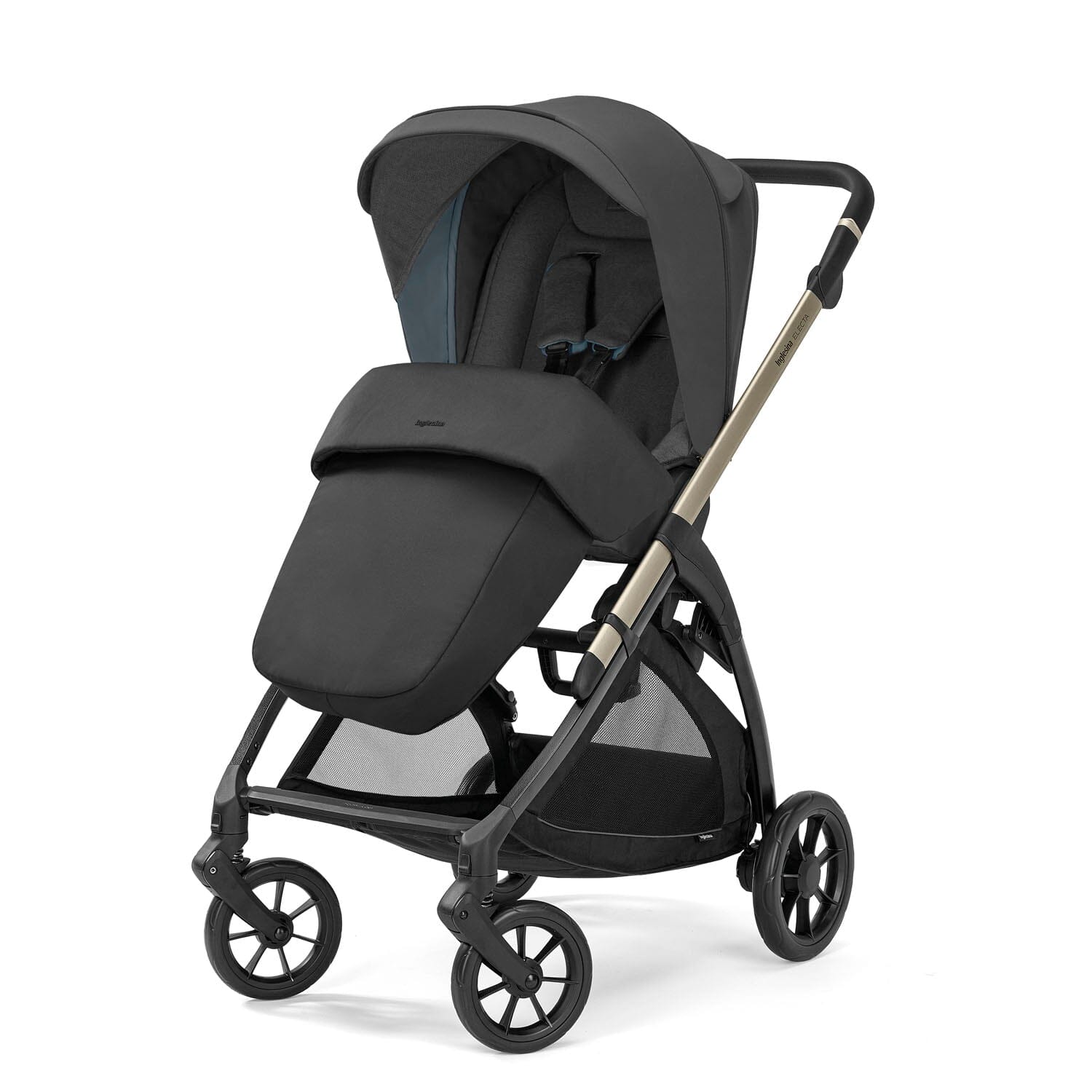 Inglesina Electa Duo Travel System - Upper Black Strollers Inglesina 