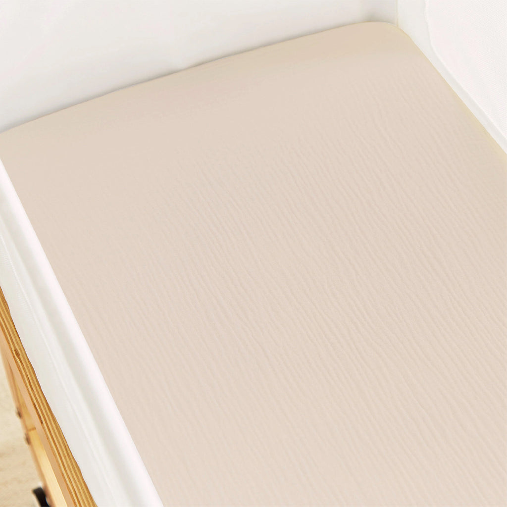 Universal Crib/Co-Sleeper Bedding Set  - Cashmere Waffle