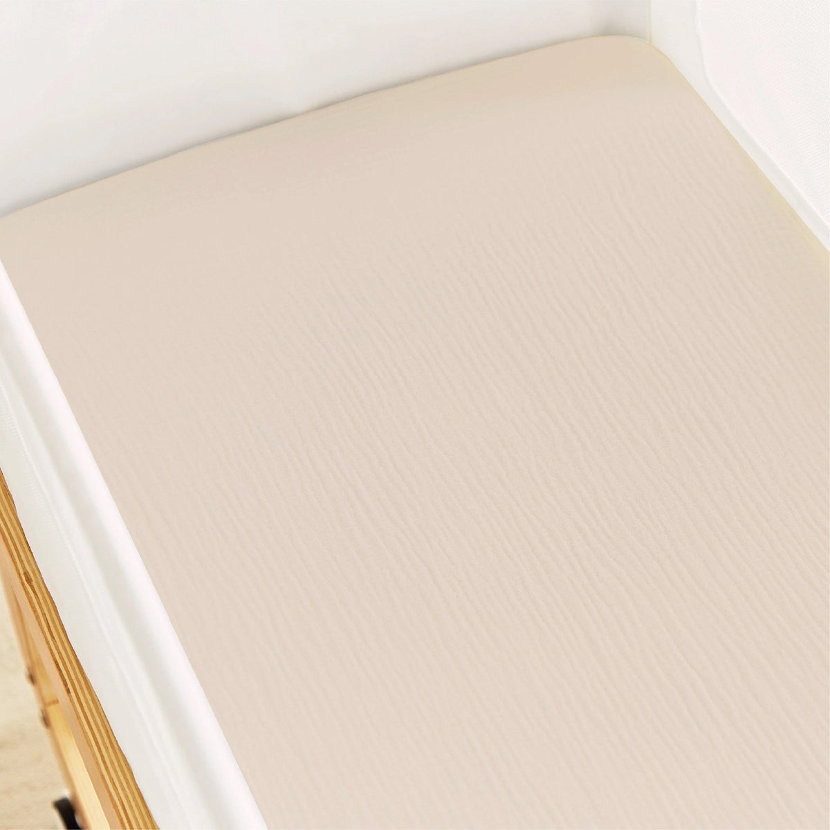 Universal Crib/Co-Sleeper Bedding Set  - Cashmere Waffle
