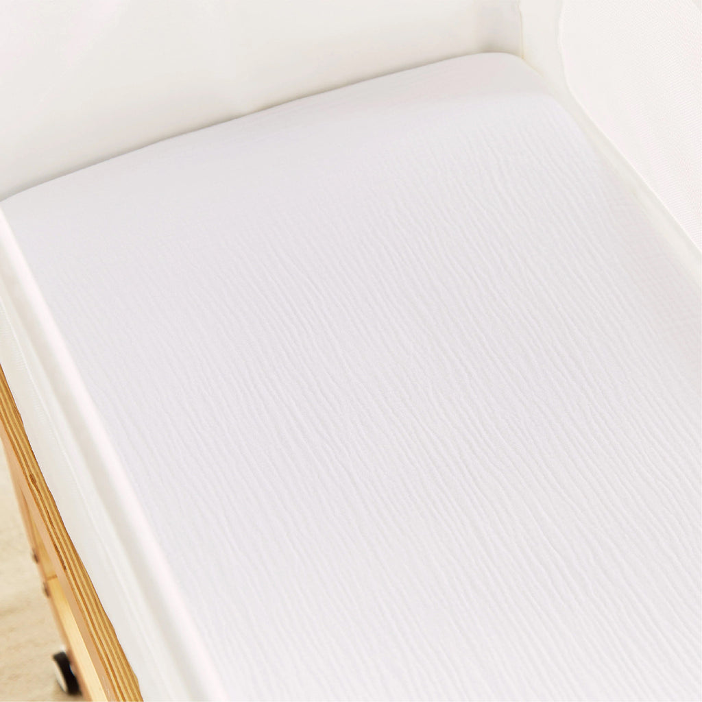 Universal Crib/Co-Sleeper Bedding Set  - Cashmere Waffle