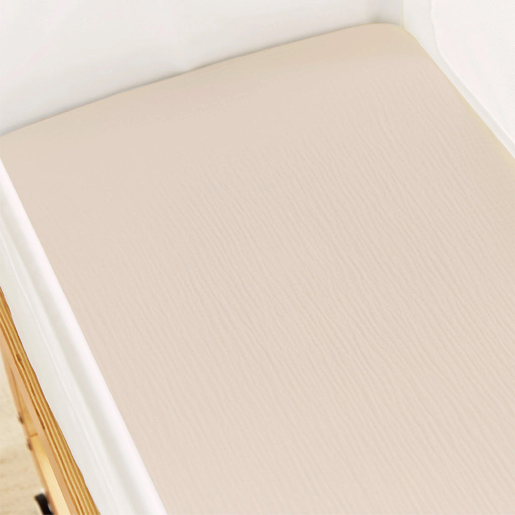 2 Pack Universal Crib/Co-Sleeper Sheets  - Cashmere Waffle