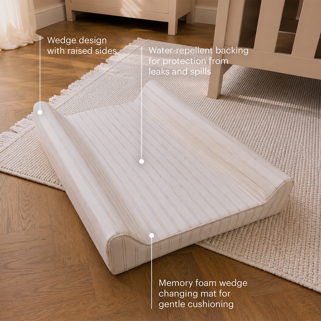 Wedge Changing Mat - Stripe