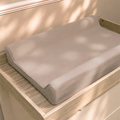 Wedge Muslin Changing Mat - Cashmere Mocha