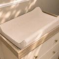 Wedge Changing Mat - Cashmere Waffle