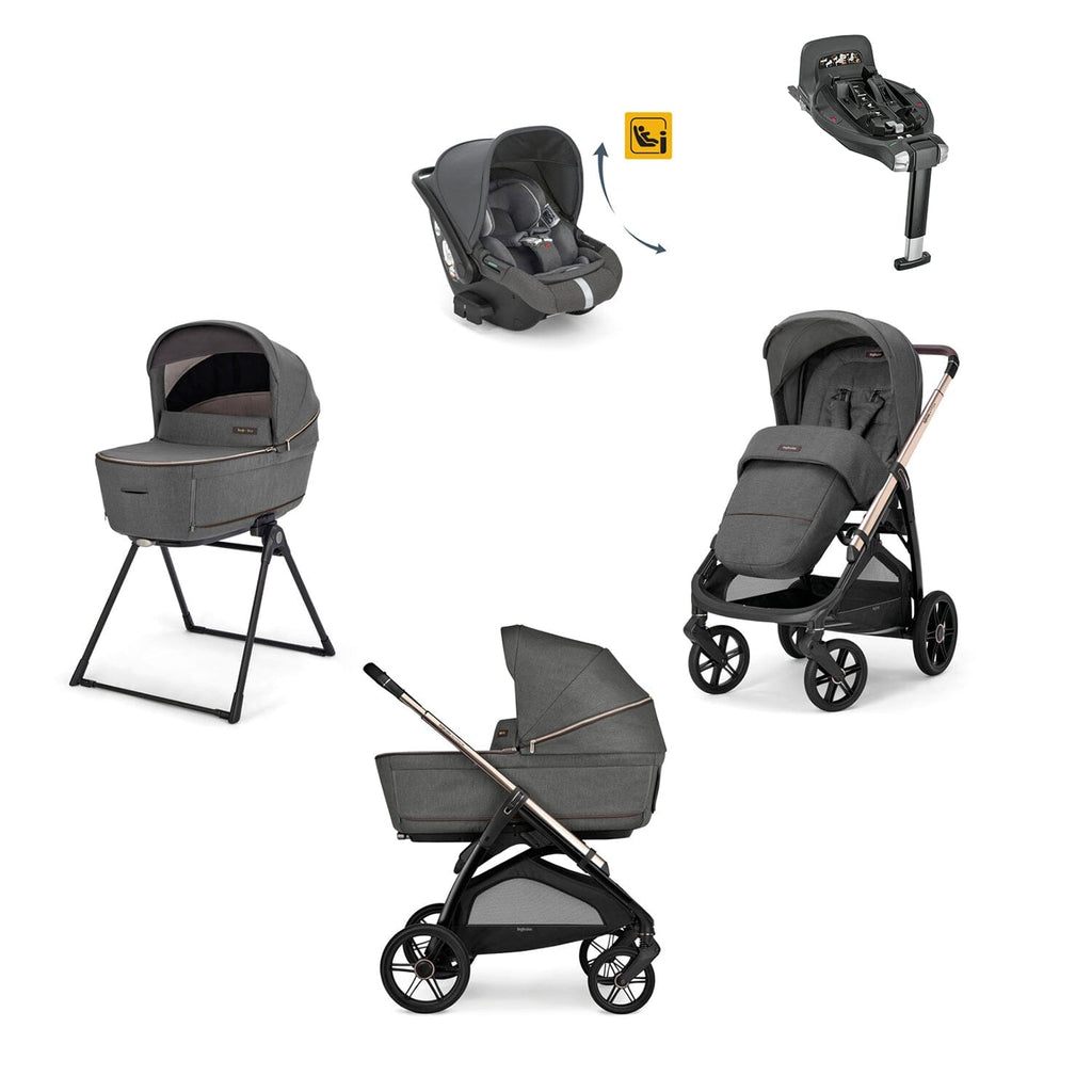 Inglesina Aptica Quattro Travel System - Velvet Grey Strollers Inglesina 