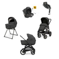 Inglesina Aptica XT Quattro Travel System - Magnet Grey Strollers Inglesina 