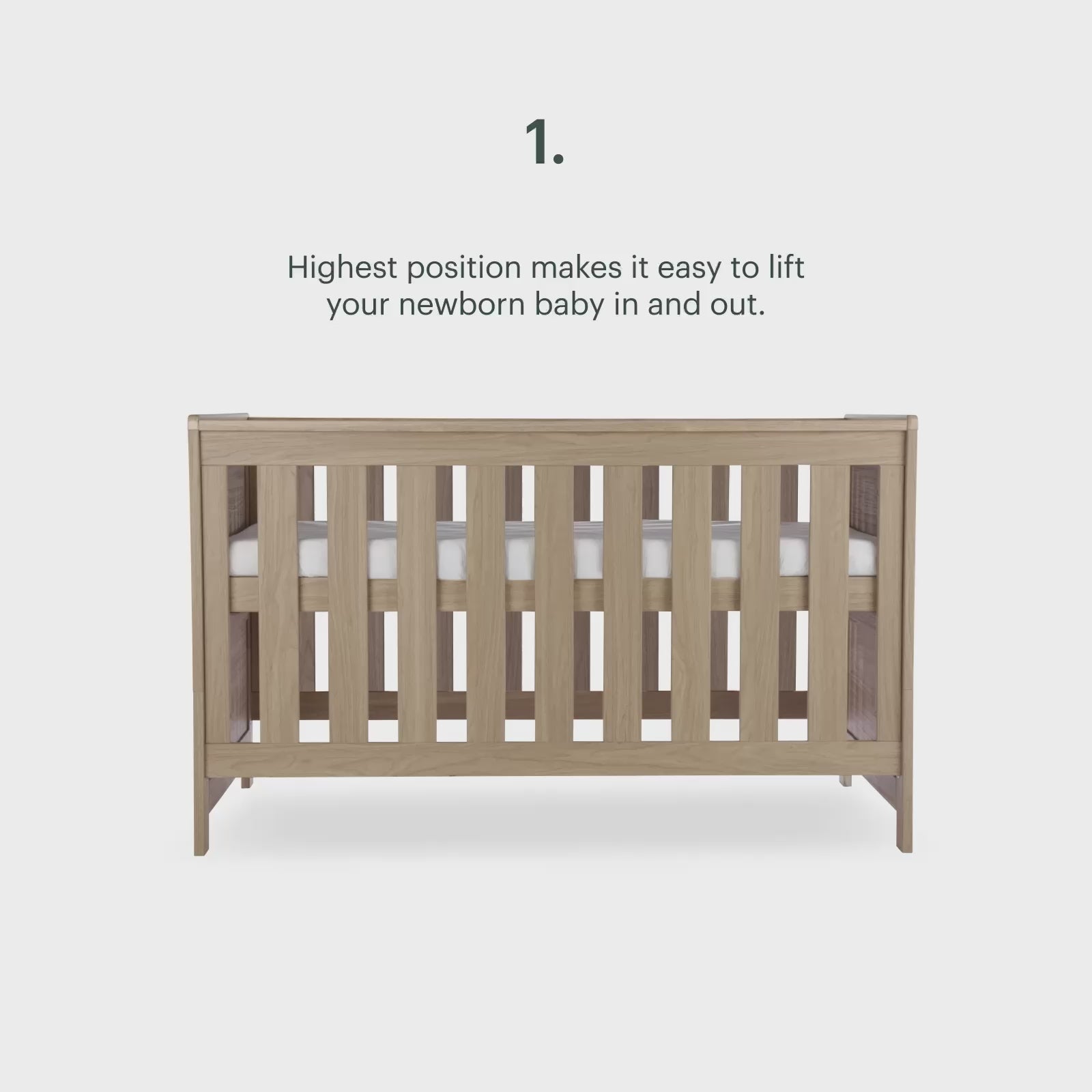 Burford 2 Piece Nursery Furniture Set - Oak