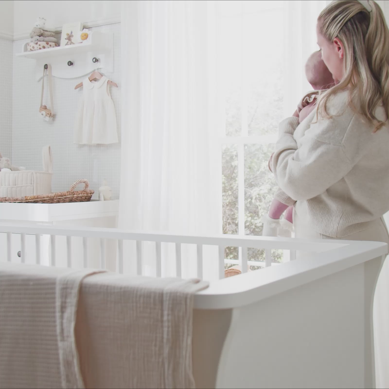 Clara Cot Bed - White