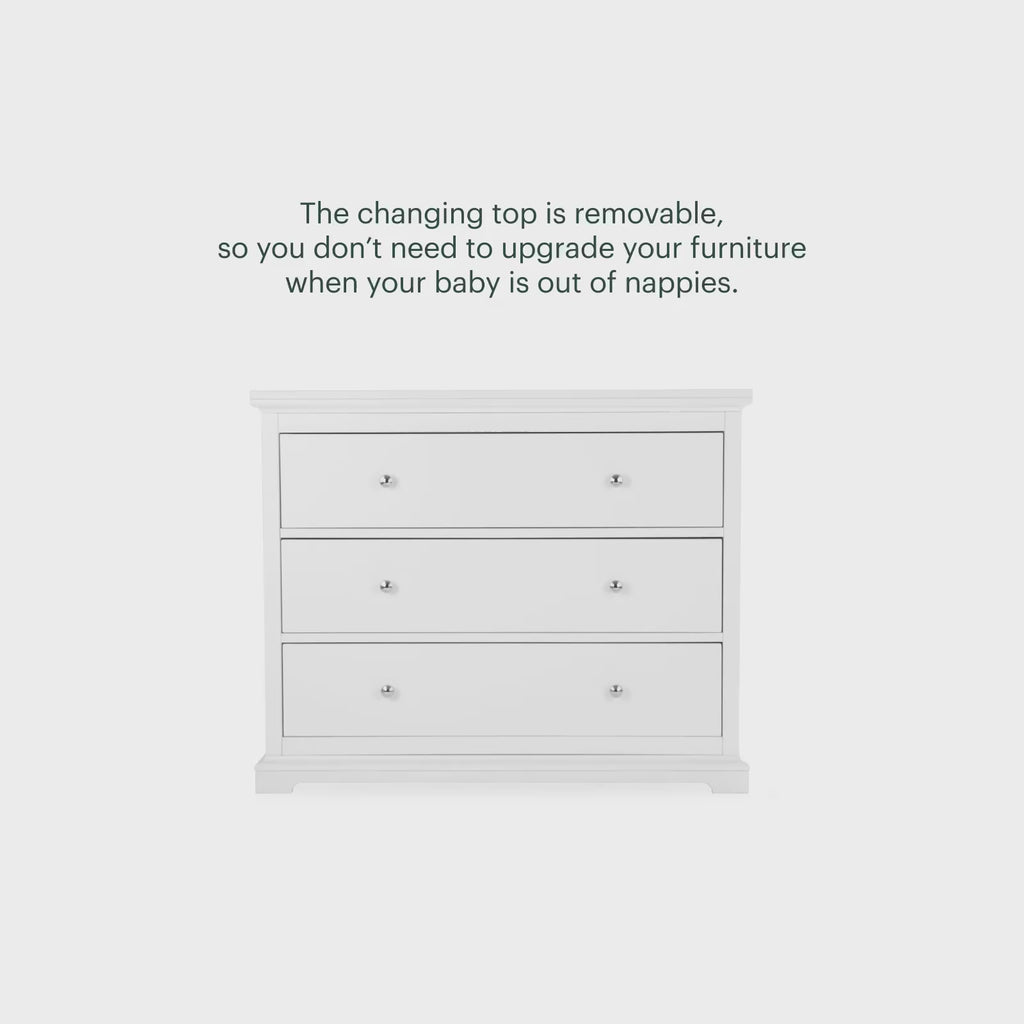 Beaumont Dresser Changer - White