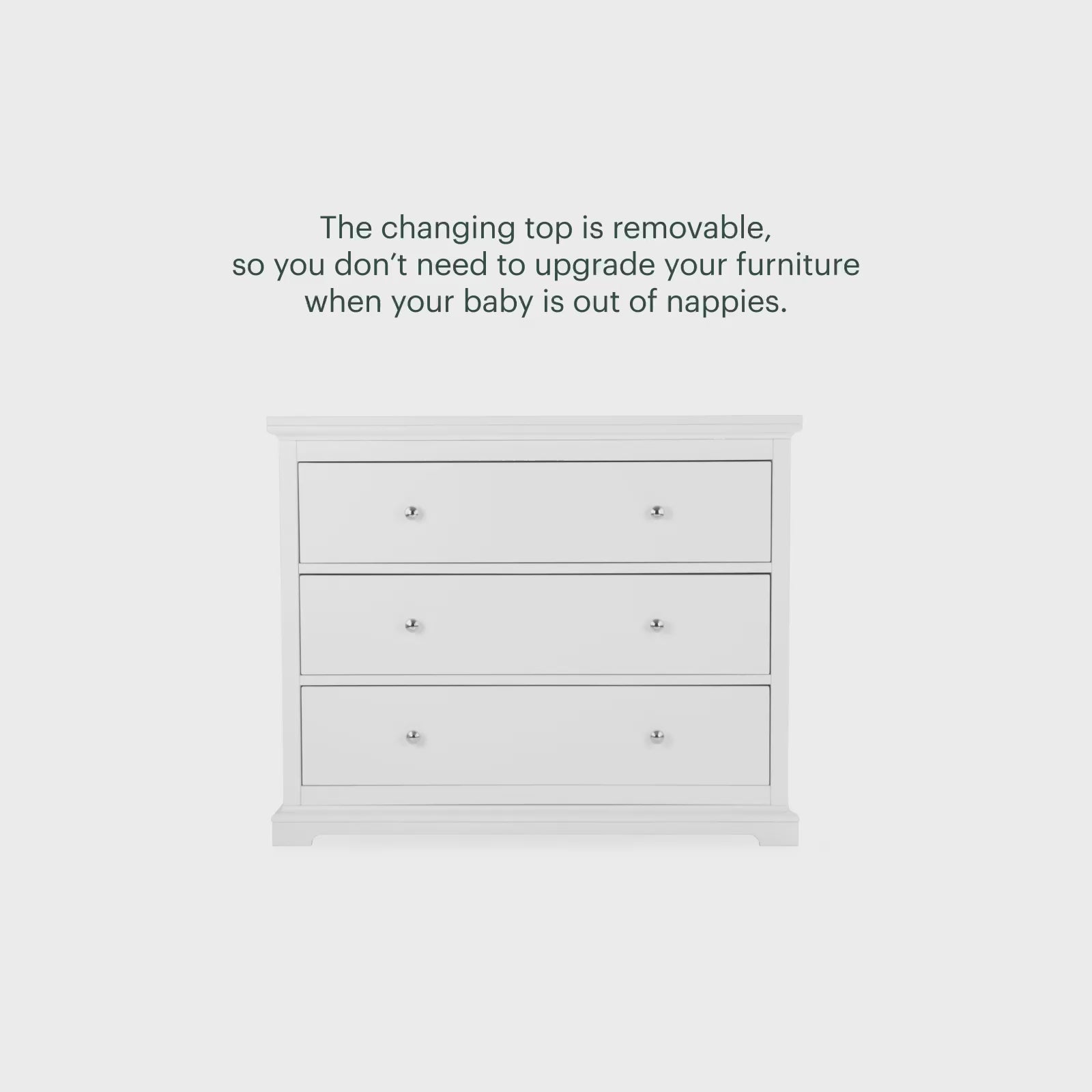 Beaumont Dresser Changer - White