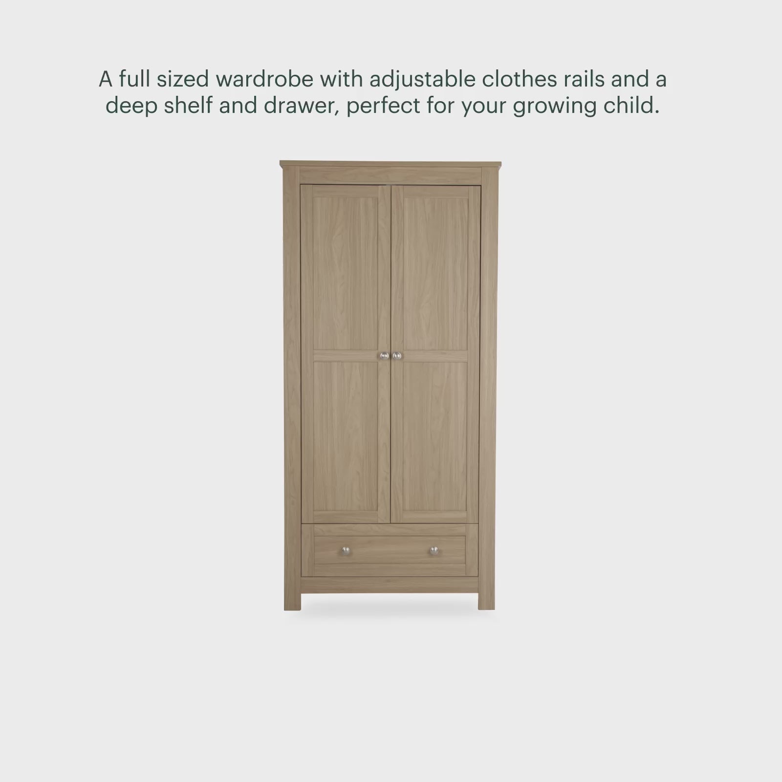 Burford Wardrobe - Oak
