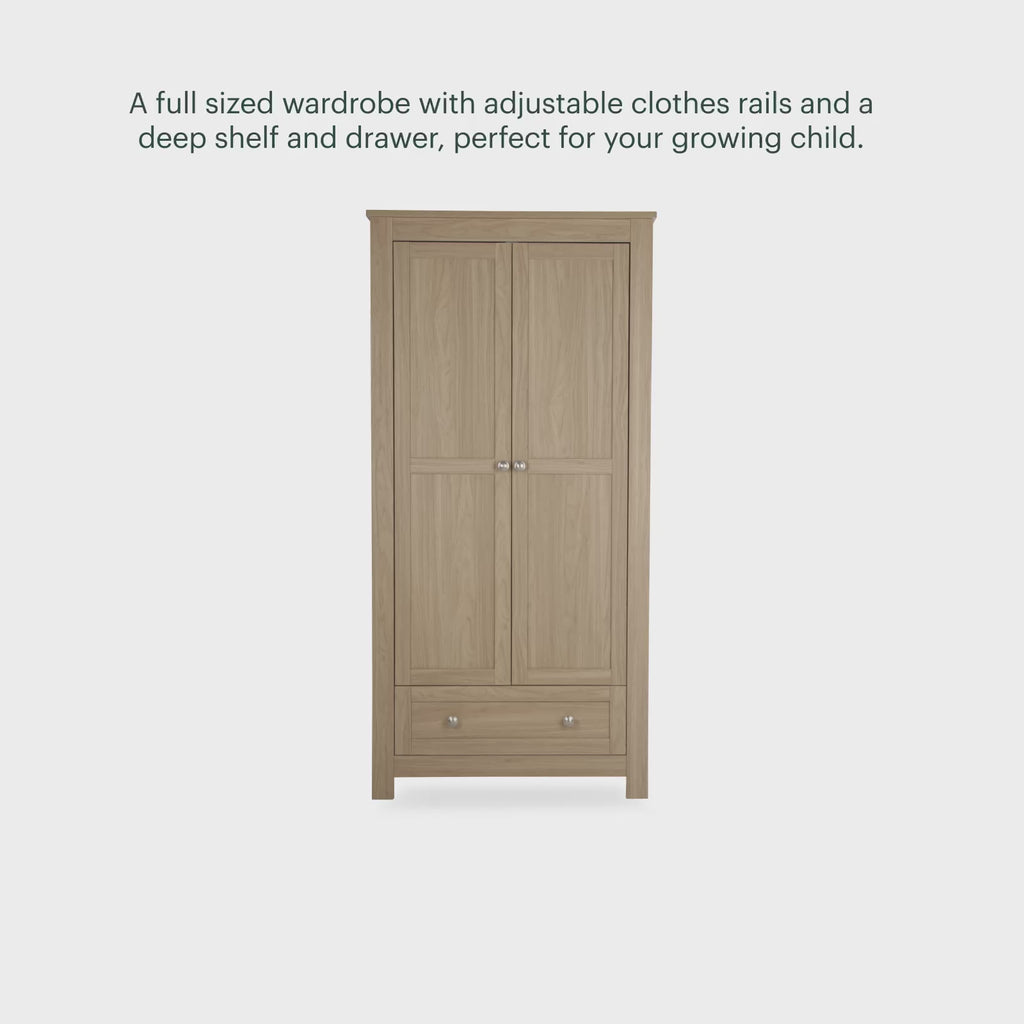 Burford Wardrobe - Oak