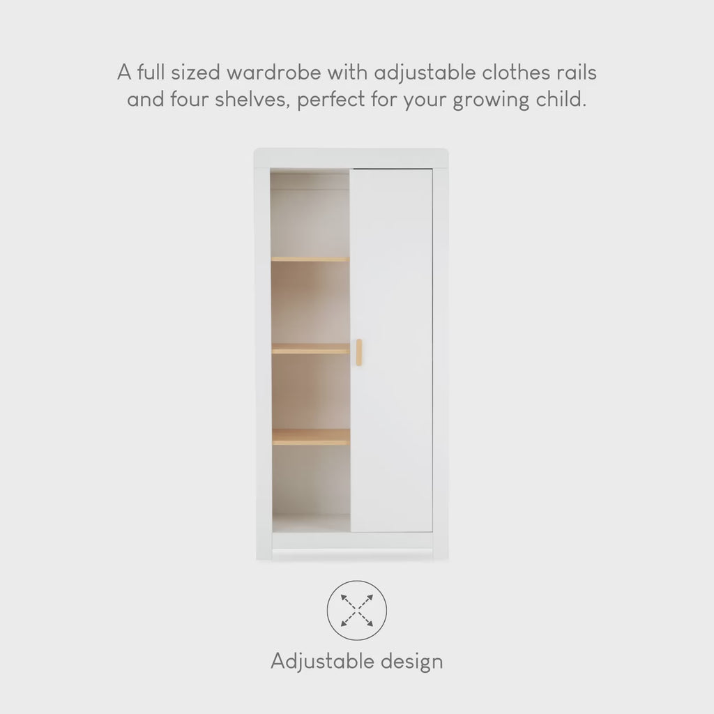 Nola Signature Wardrobe - White & Natural