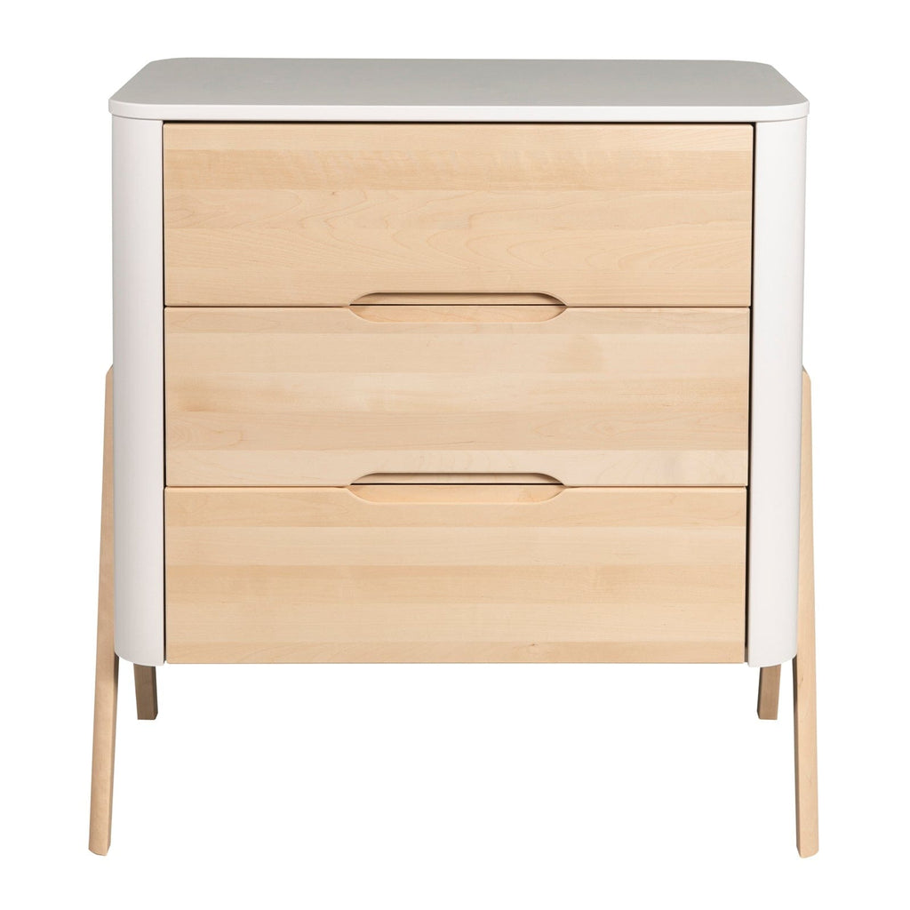 Troll Torsten Dresser & Changing Top - White/Natural Furniture Singles Troll 