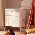 Troll Torsten Dresser & Changing Top - White/Natural Furniture Singles Troll 