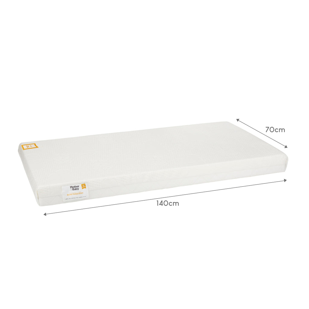 Mother&Baby First Gold Anti-Allergy Foam Cot Bed Mattress 140 x 70cm Mattresses Mother&Baby 