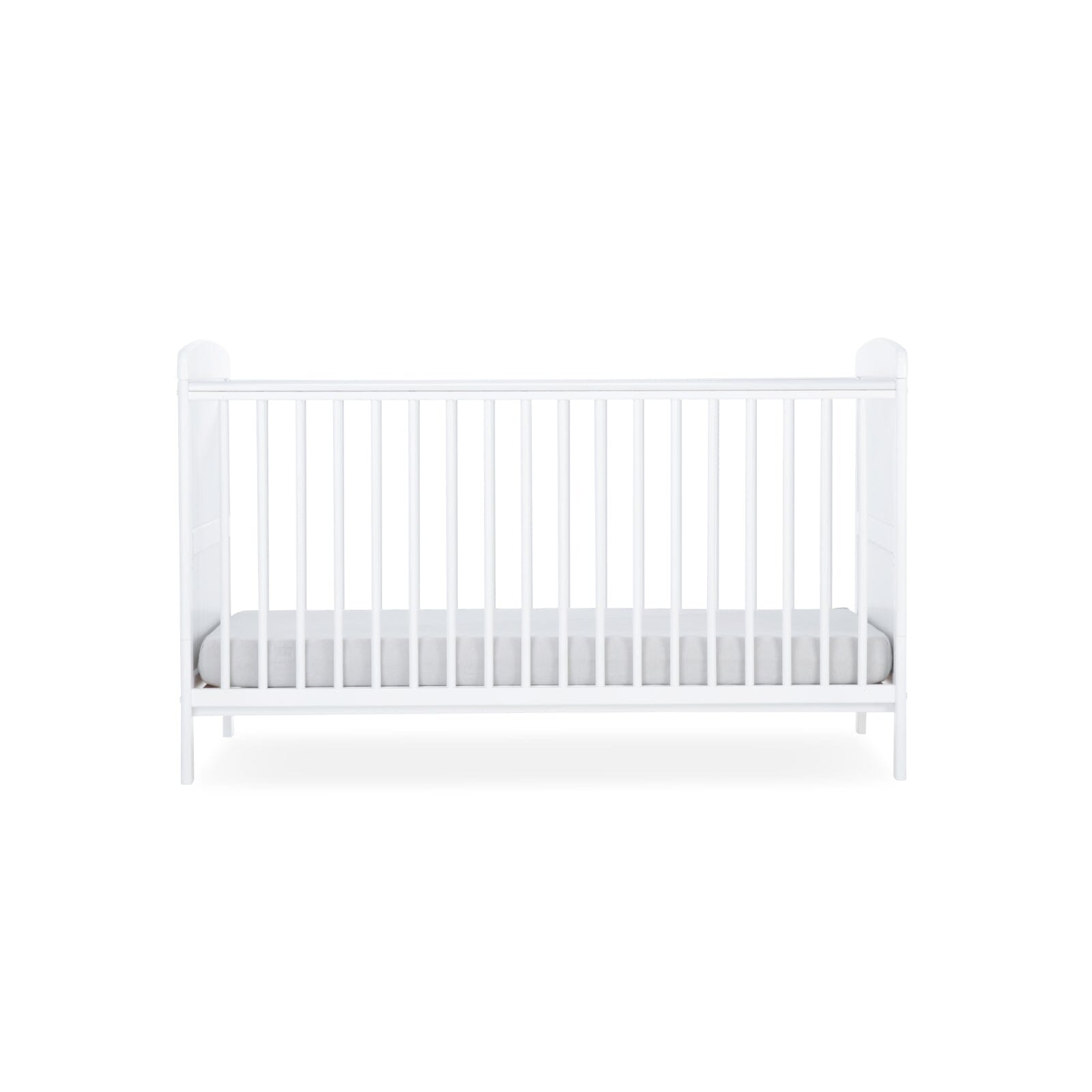 White cotbed 2025 with mattress