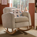 Etta Nursing Chair - Sand Rocking Chairs CuddleCo 