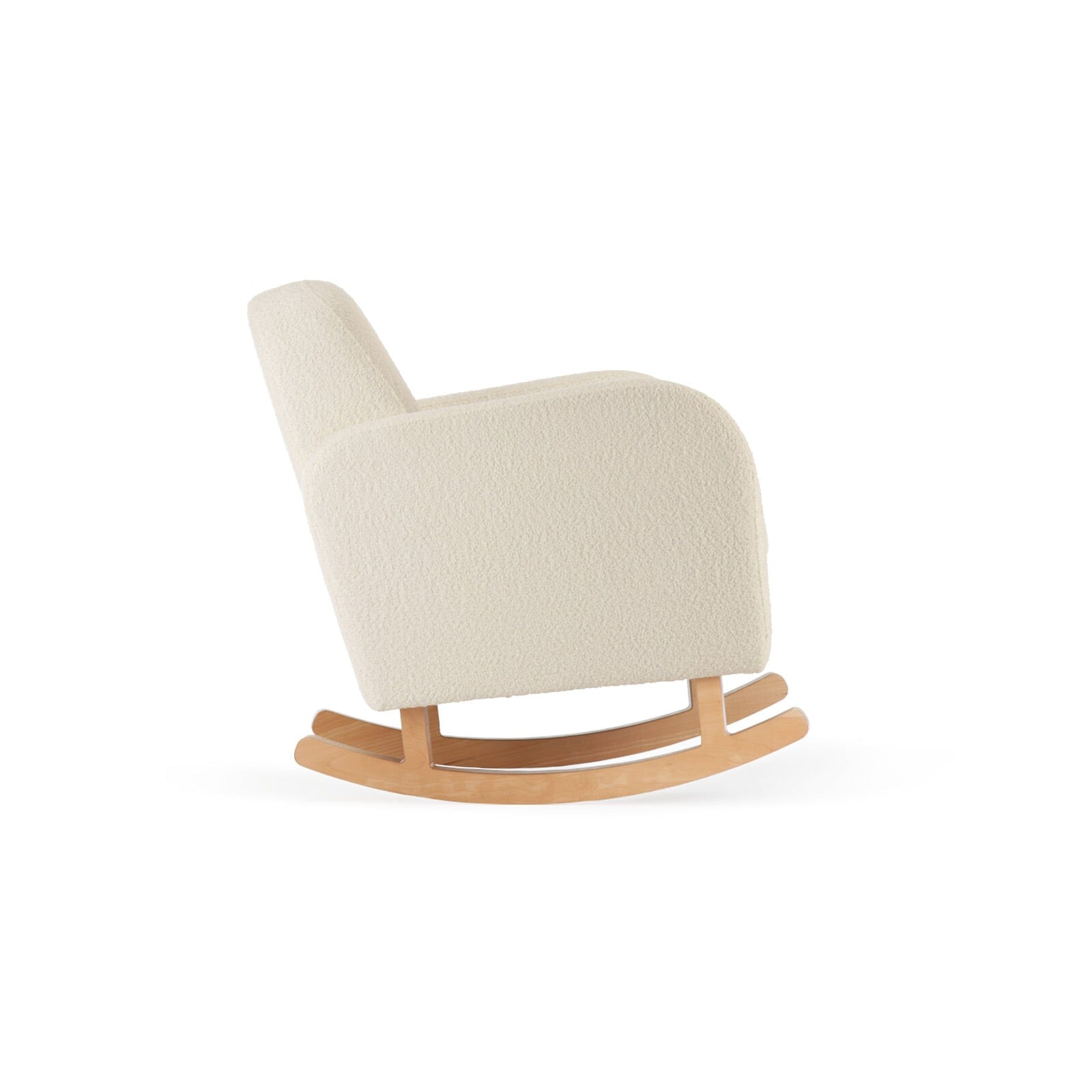 Etta Nursing Chair - Boucle Off White Rocking Chairs CuddleCo 