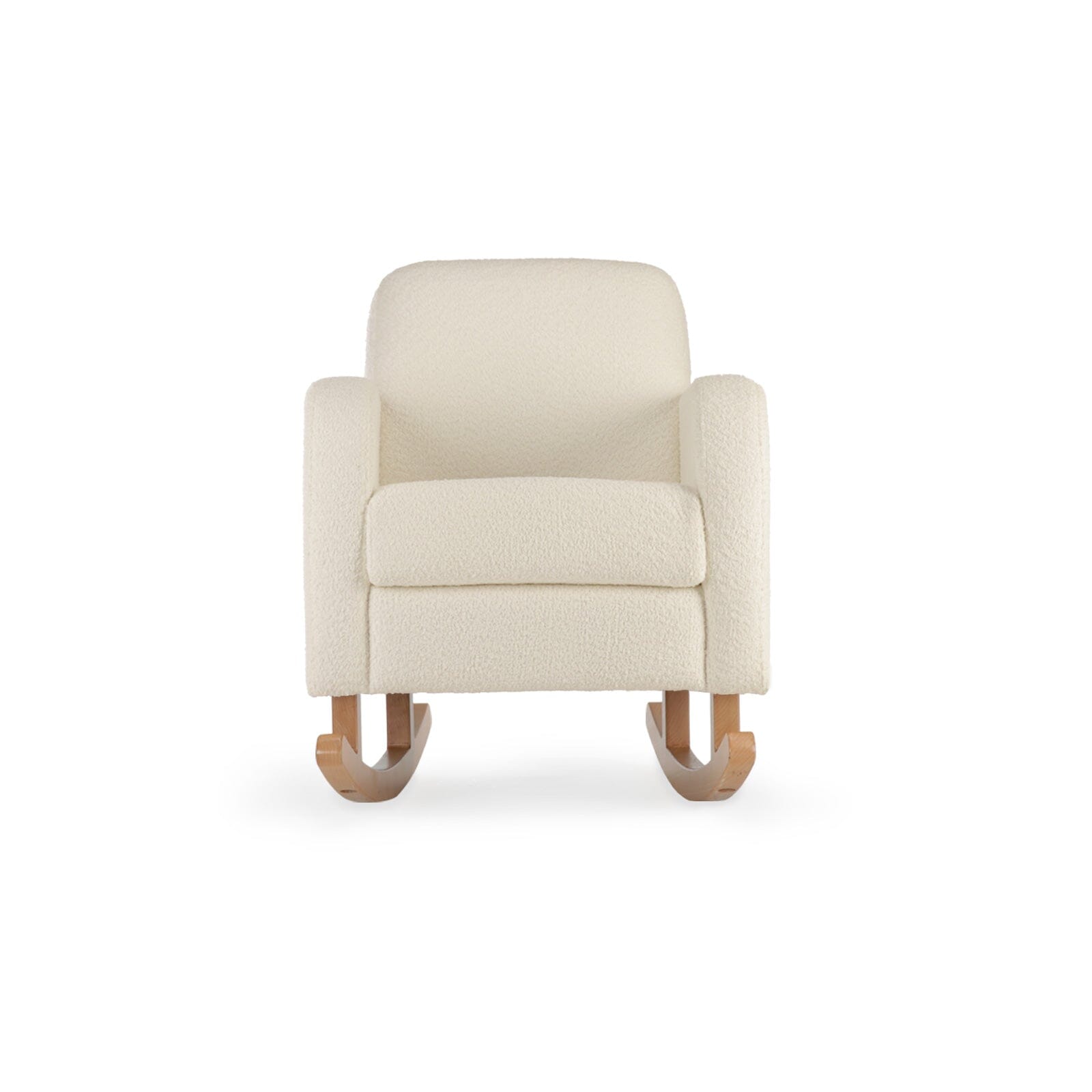 Etta Nursing Chair - Boucle Off White Rocking Chairs CuddleCo 