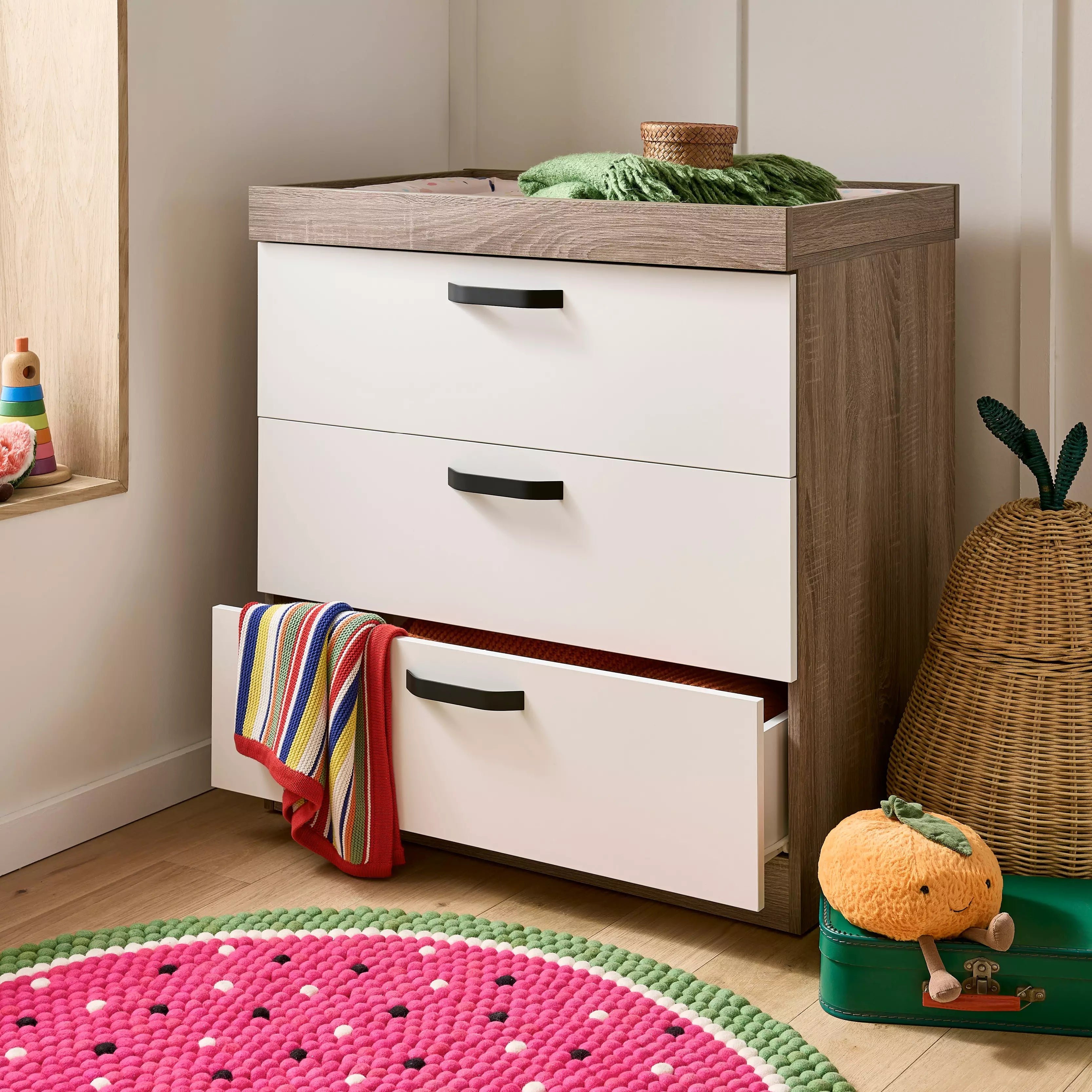 Ikea nursery hot sale chest of drawers