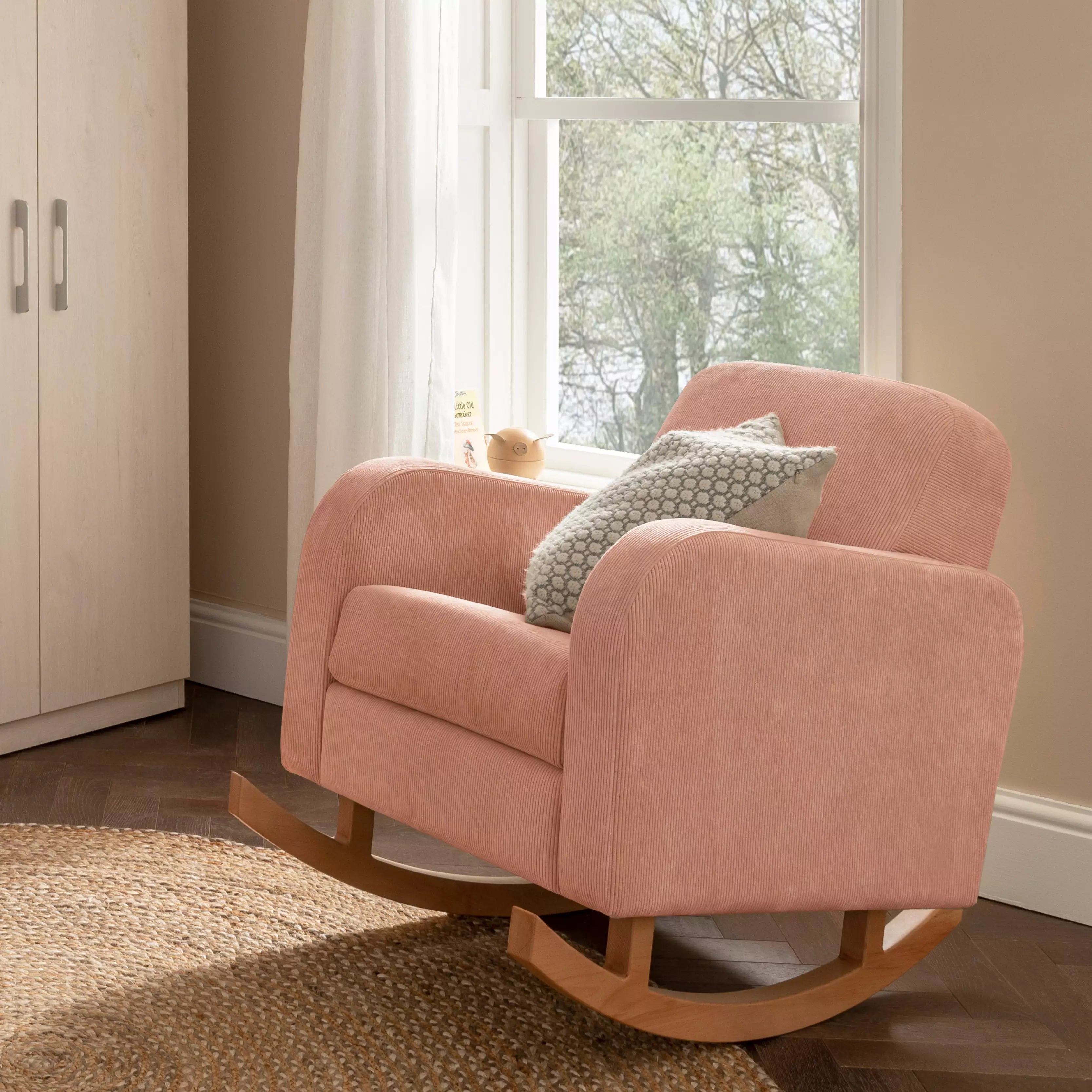 Etta Pink Nursing Chair Nursery Furniture CuddleCo CuddleCo