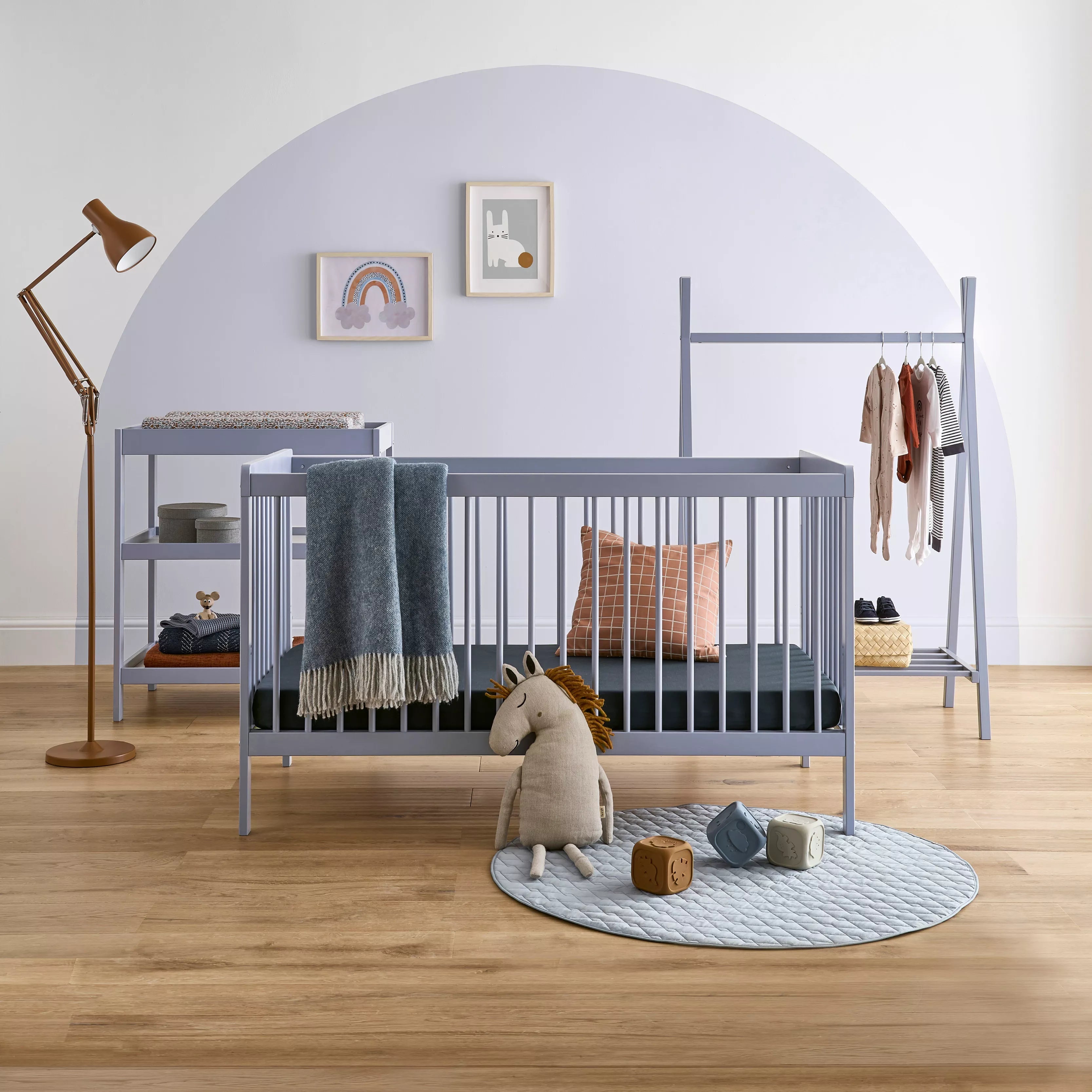 Matching nursery top furniture sets