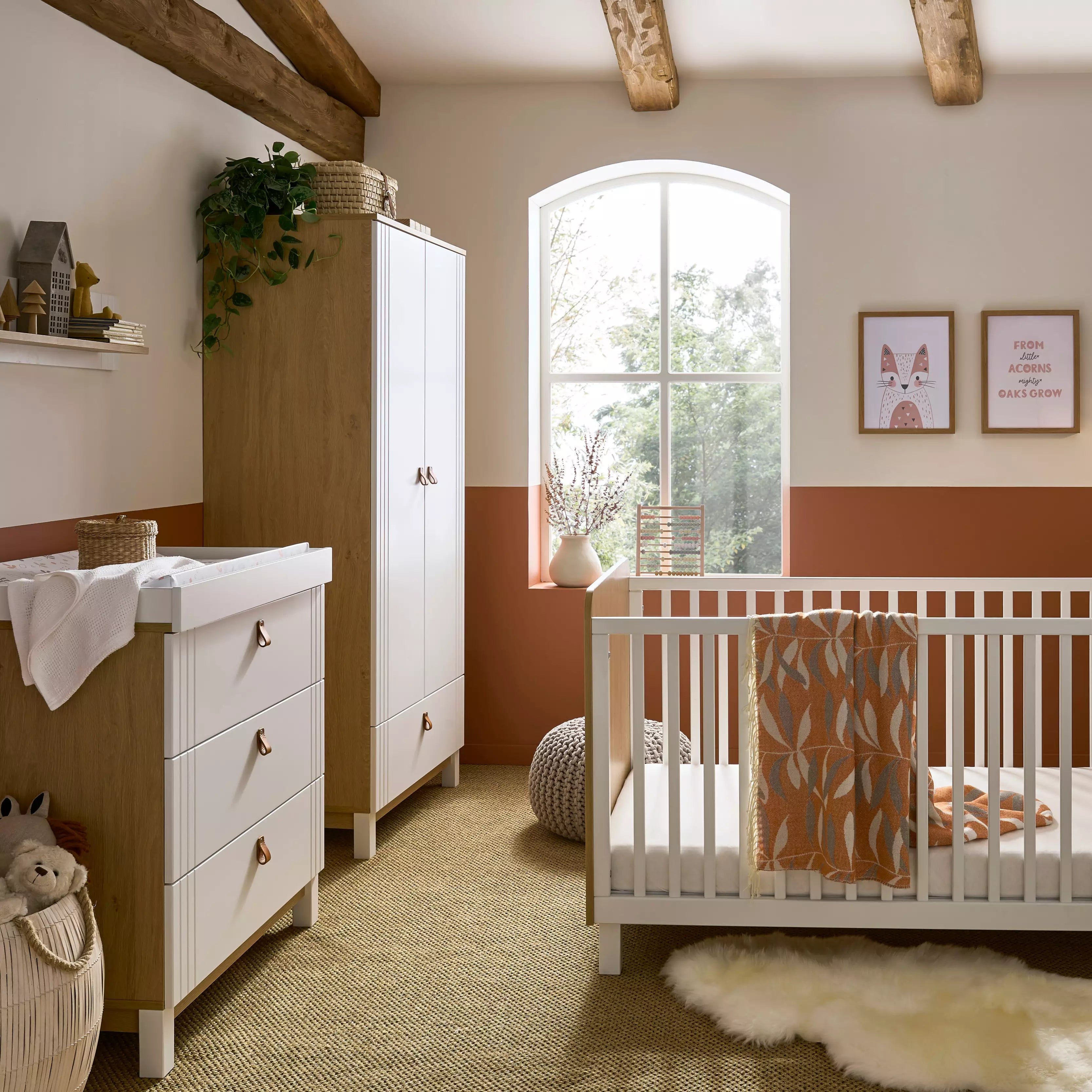 Oak baby furniture sets clearance