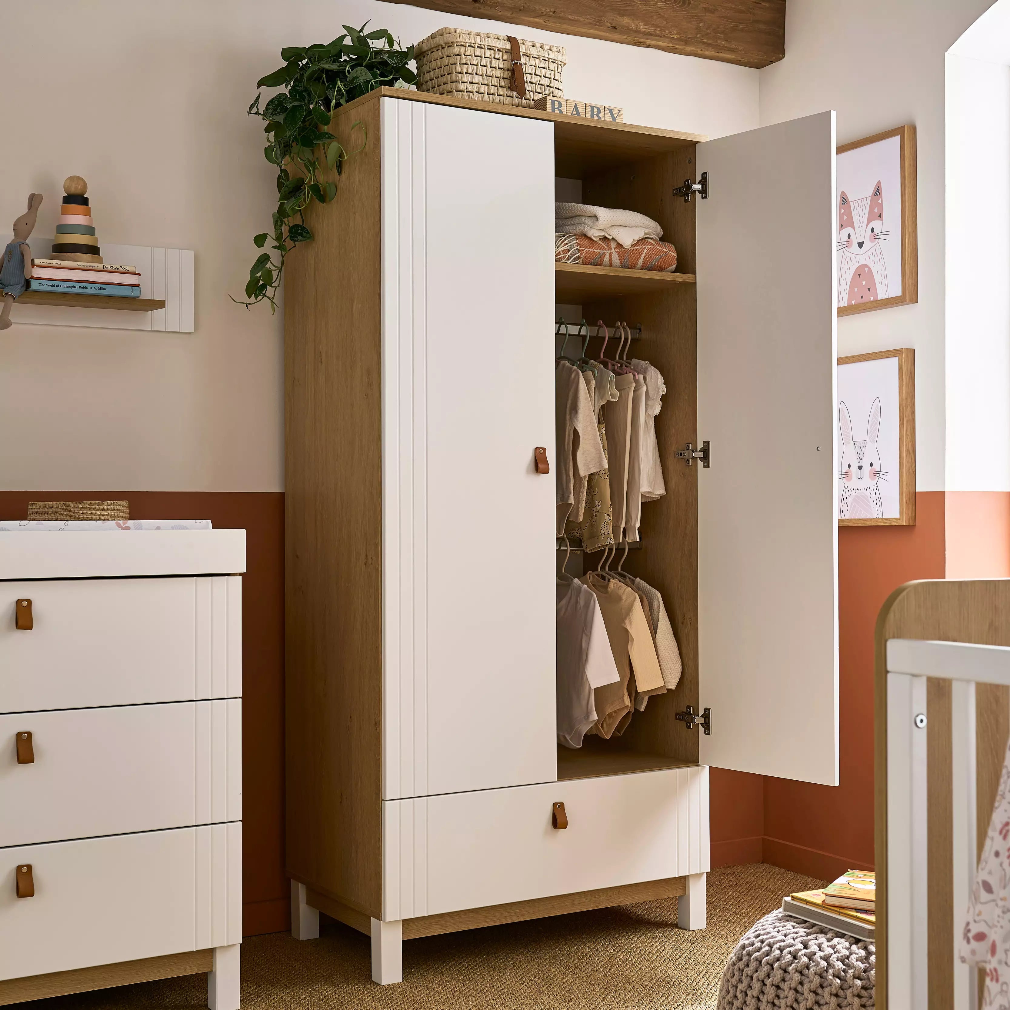 Nursery furniture wardrobe sales