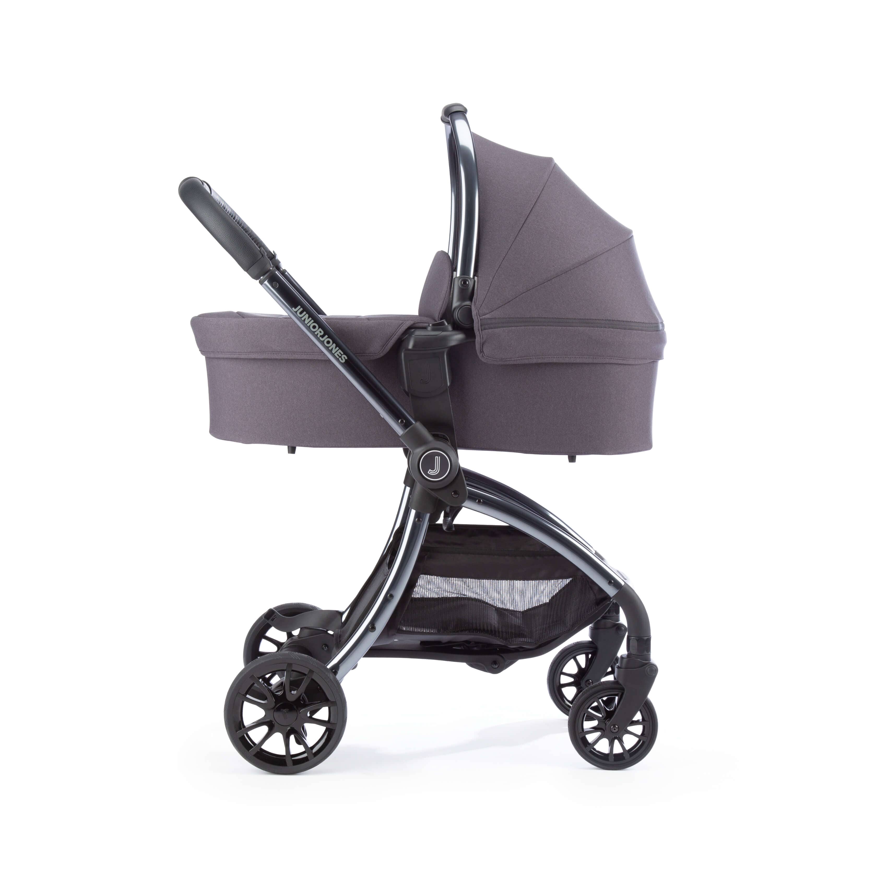 Junior Jones Aylo Dark Slate 11pc Travel System inc Doona Flame Red Car Seat juniorjones 
