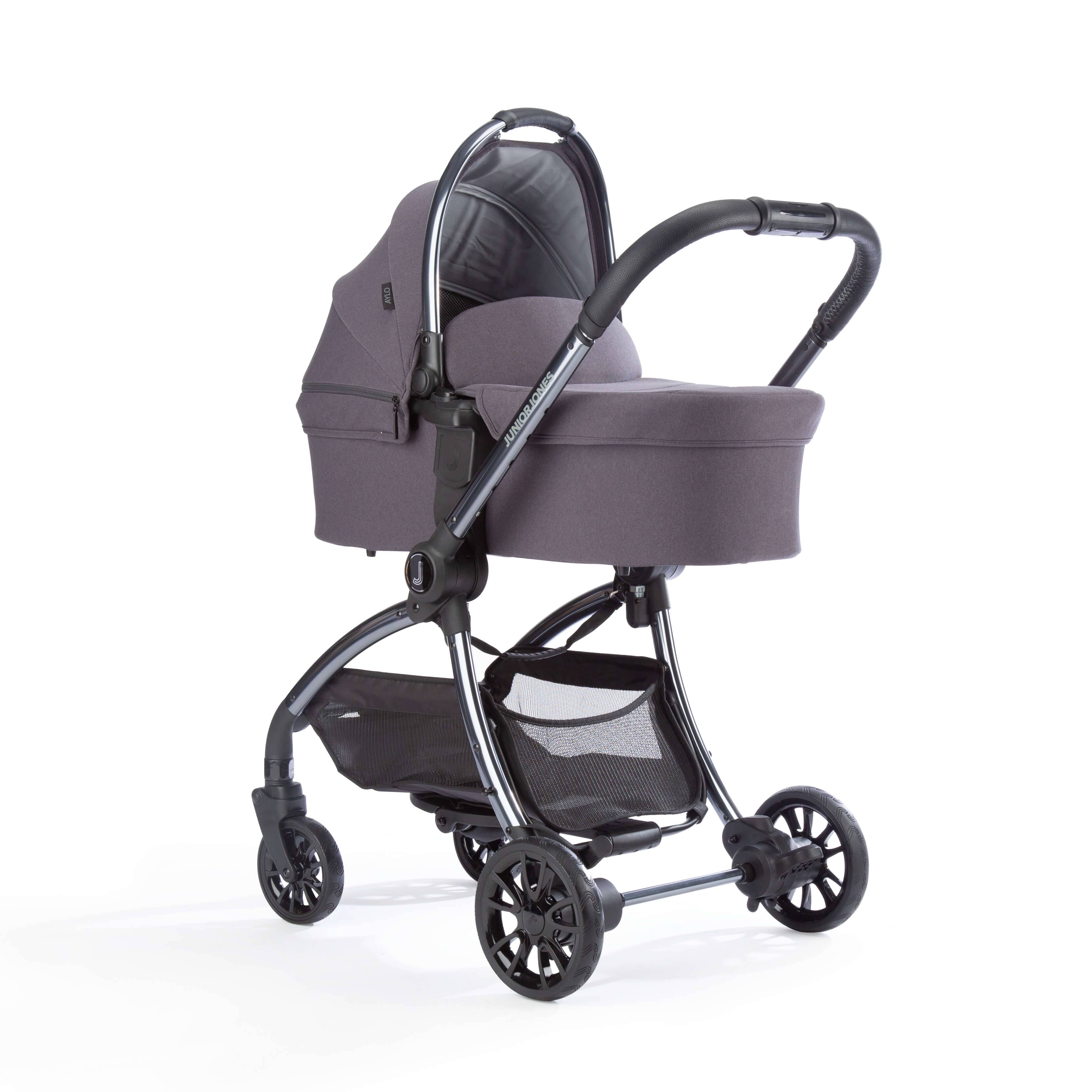 Junior Jones Aylo Dark Slate 6pc Travel System inc Doona Racing Green Car Seat juniorjones 