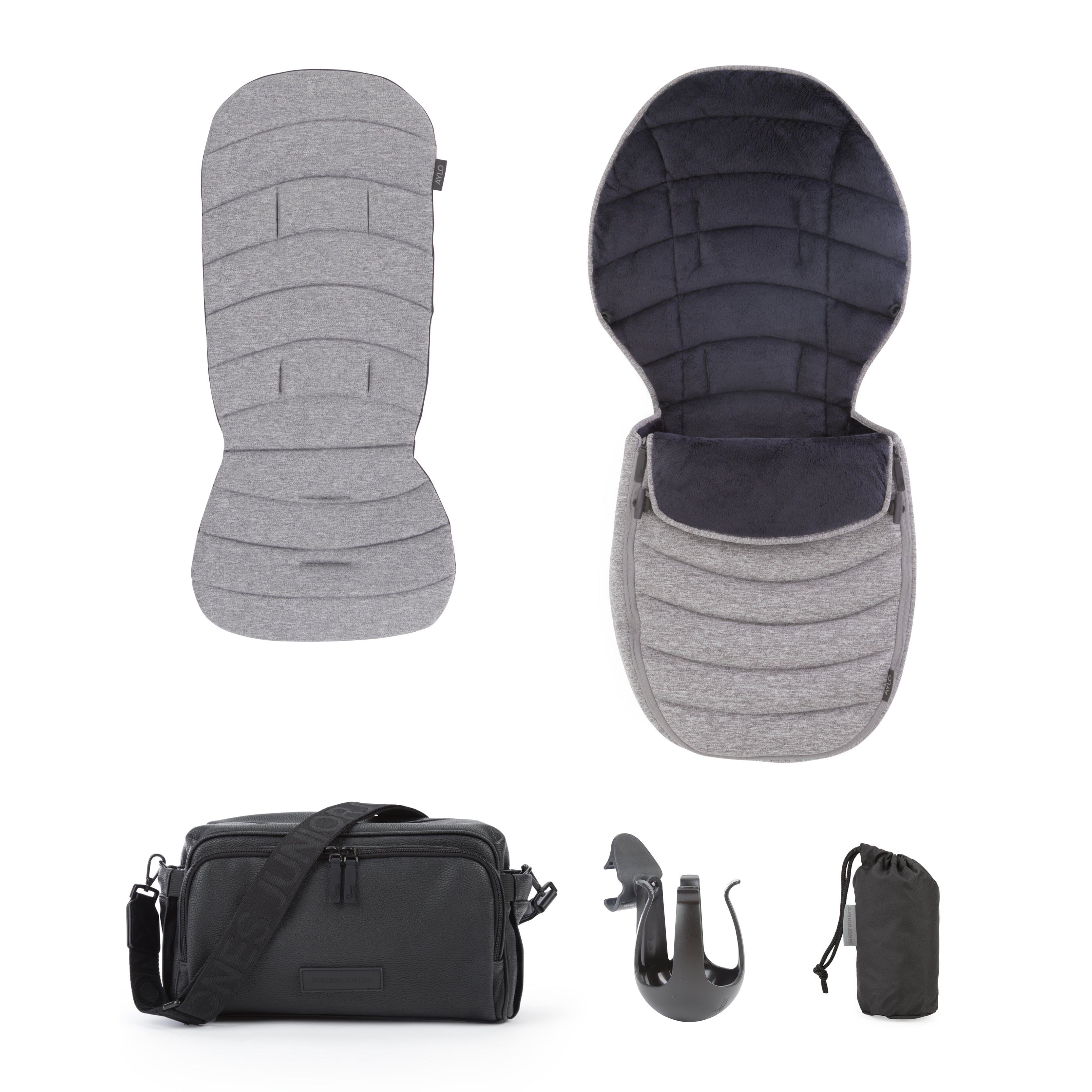 Junior Jones Aylo Essential Accessories Bundle Grey Marl juniorjones 