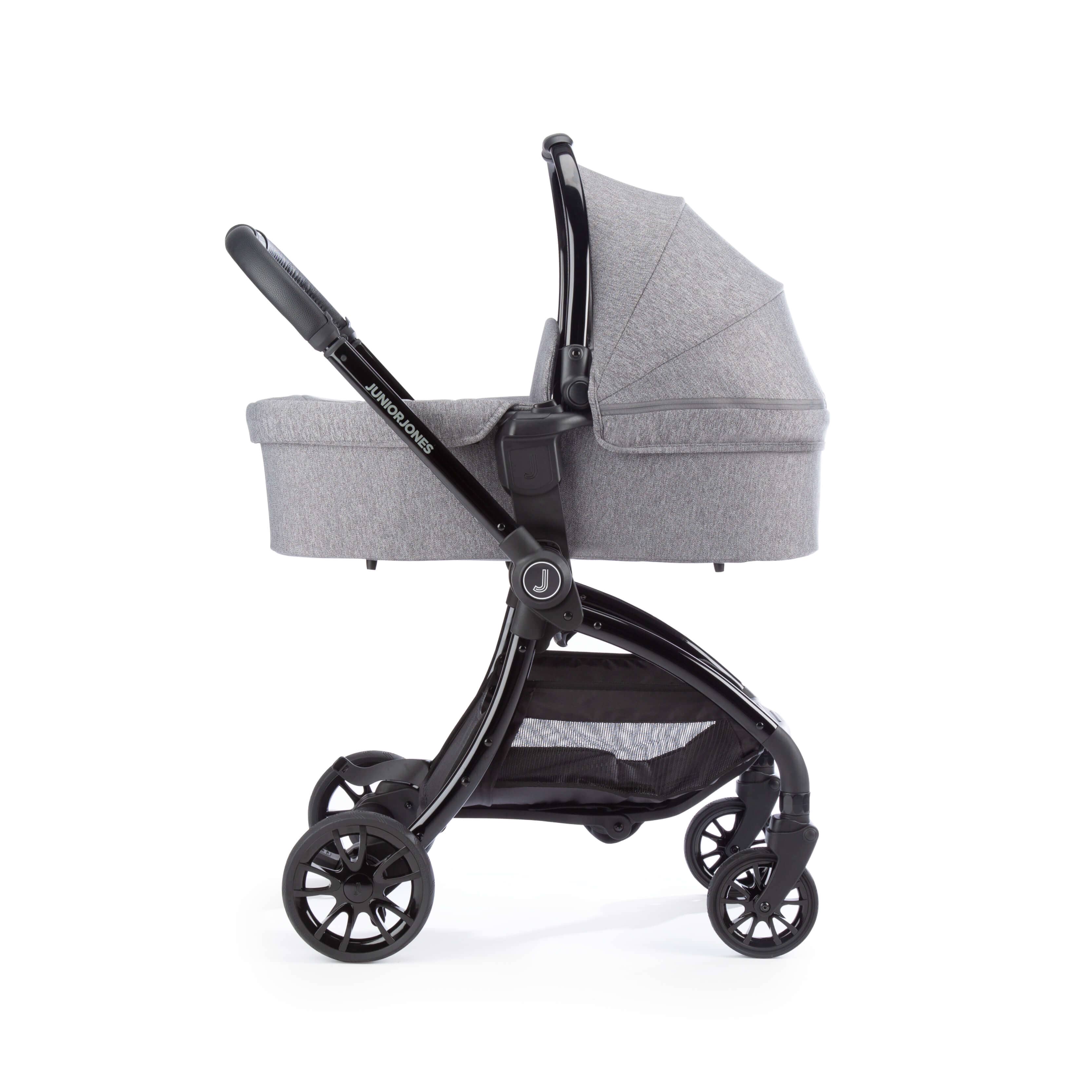 Junior Jones Aylo Grey Marl 7pc Travel System inc Joie Oyster Car Seat juniorjones 