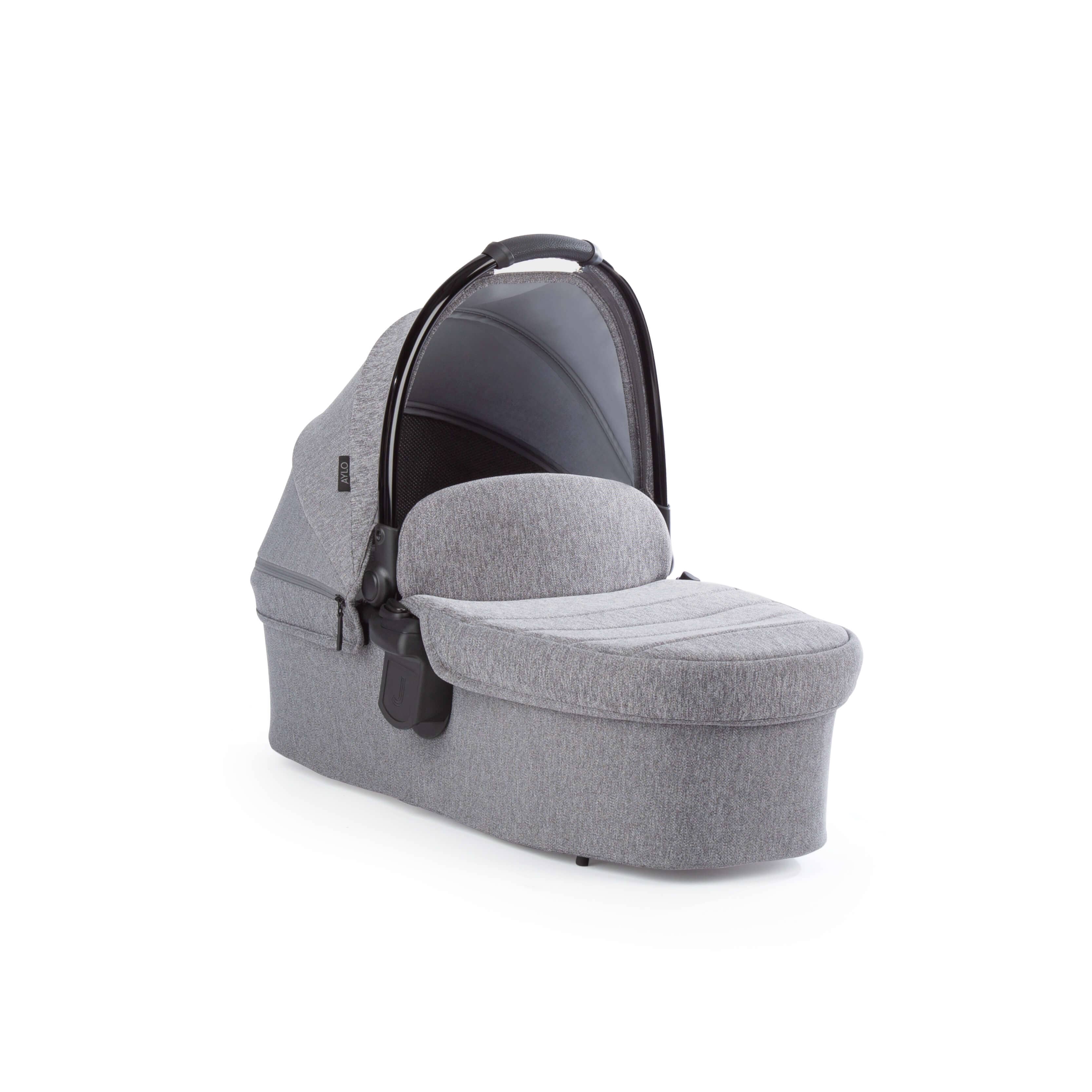 Junior Jones Aylo Grey Marl 11pc Travel System inc Doona Flame Red Car Seat juniorjones 