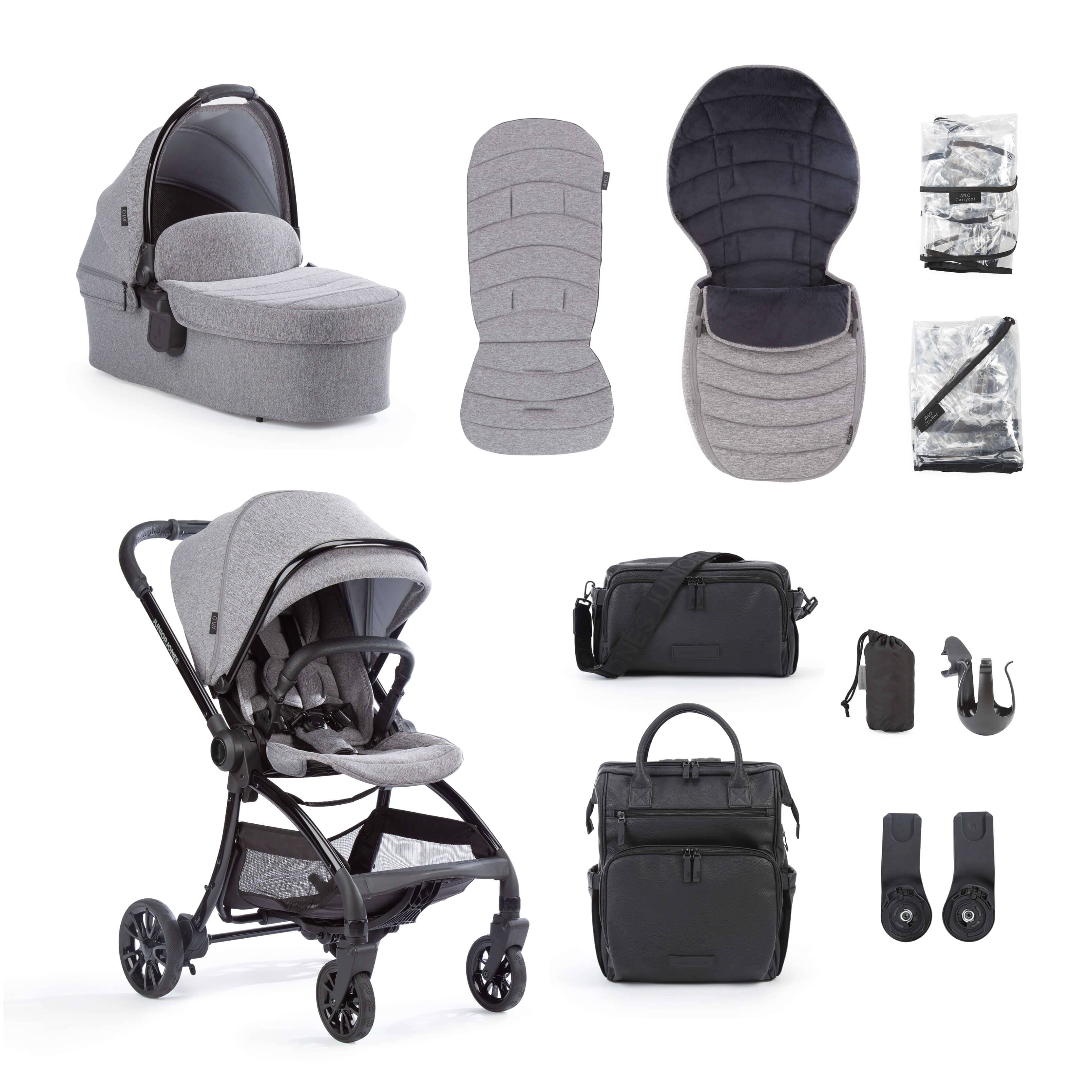 Junior Jones Aylo Luxury Bundle Grey Marl juniorjones 