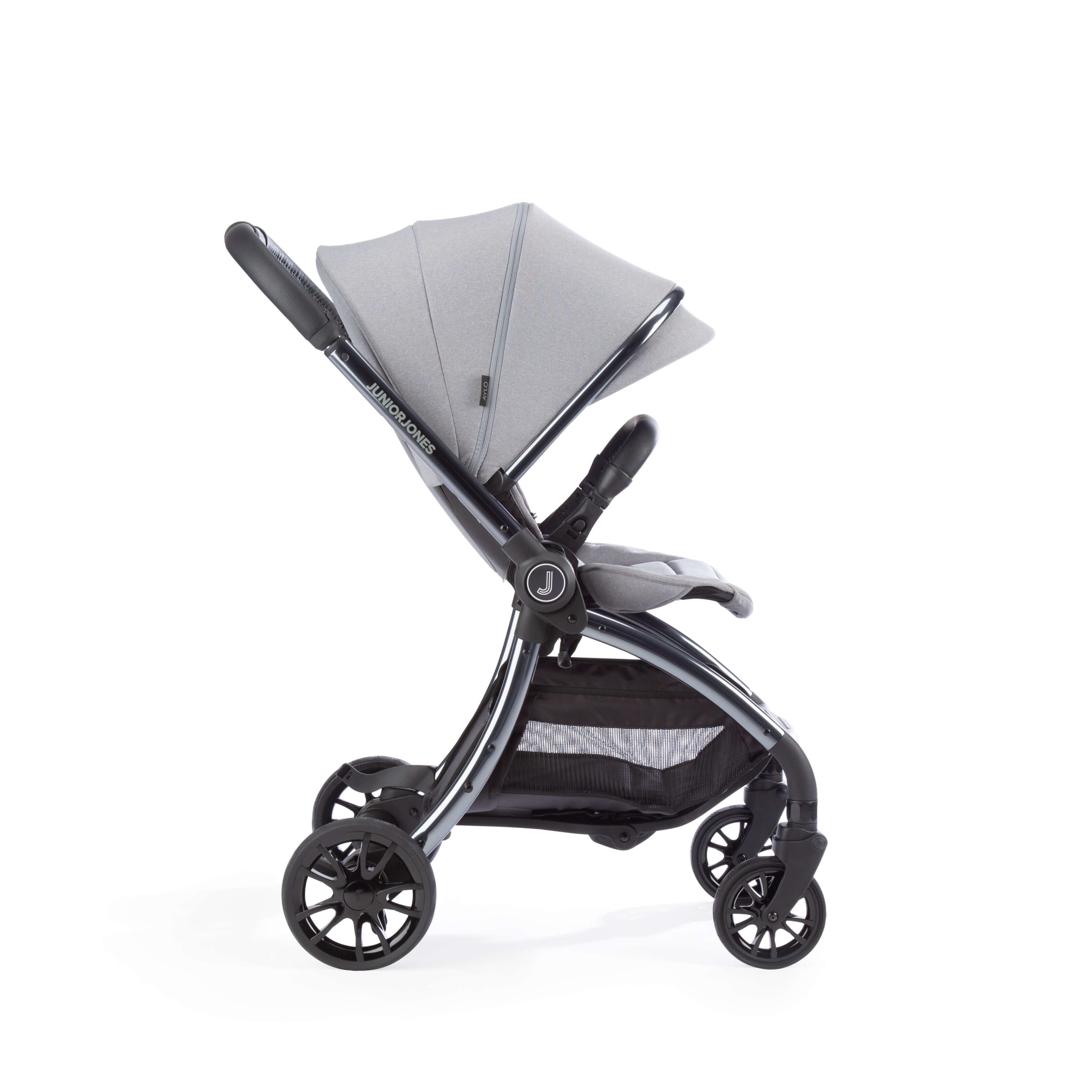 Junior Jones Aylo Pebble Grey 6pc Travel System inc Doona Desert Green Car Seat juniorjones 