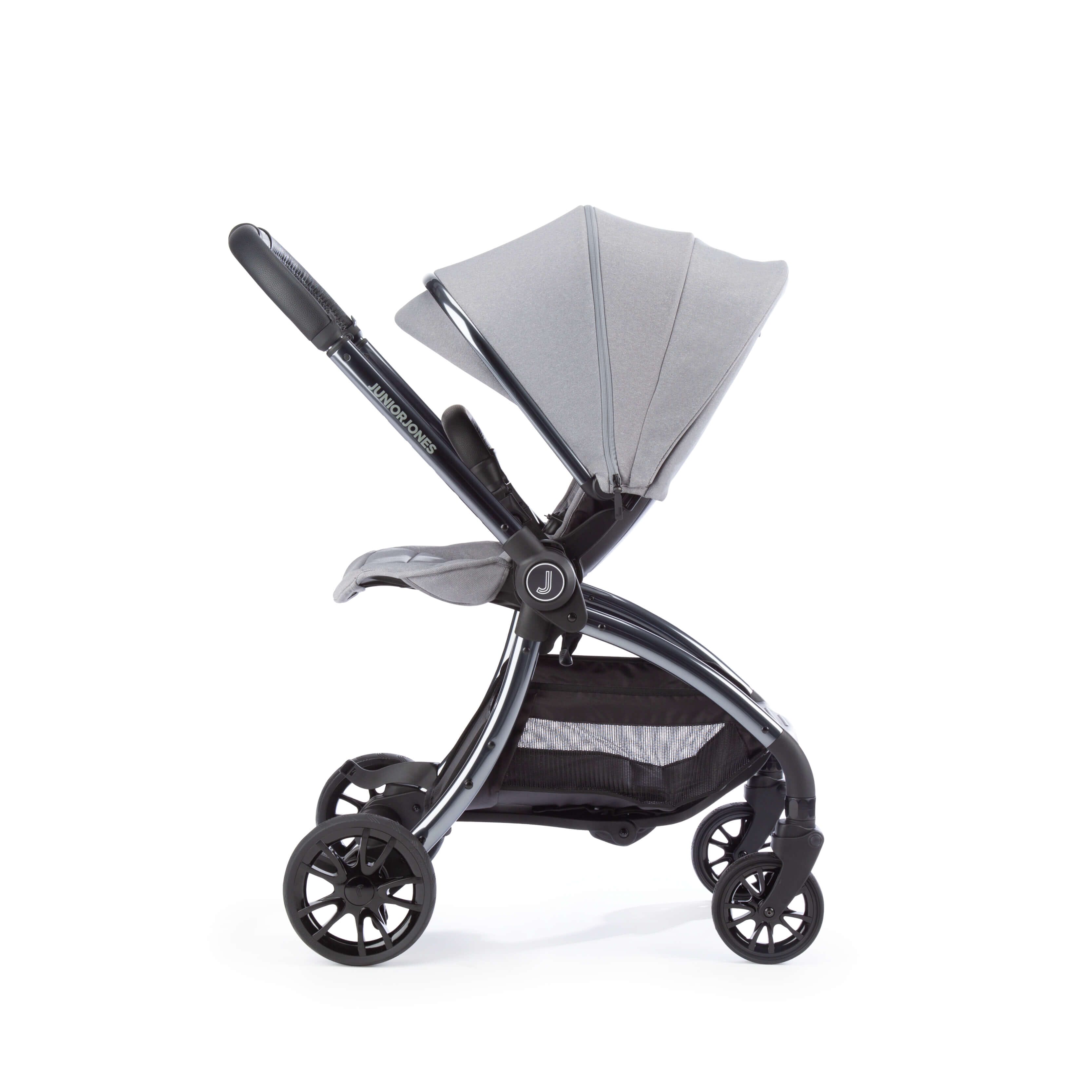 Junior Jones Aylo Pebble Grey 11pc Travel System inc Doona Blush Pink Car Seat juniorjones 