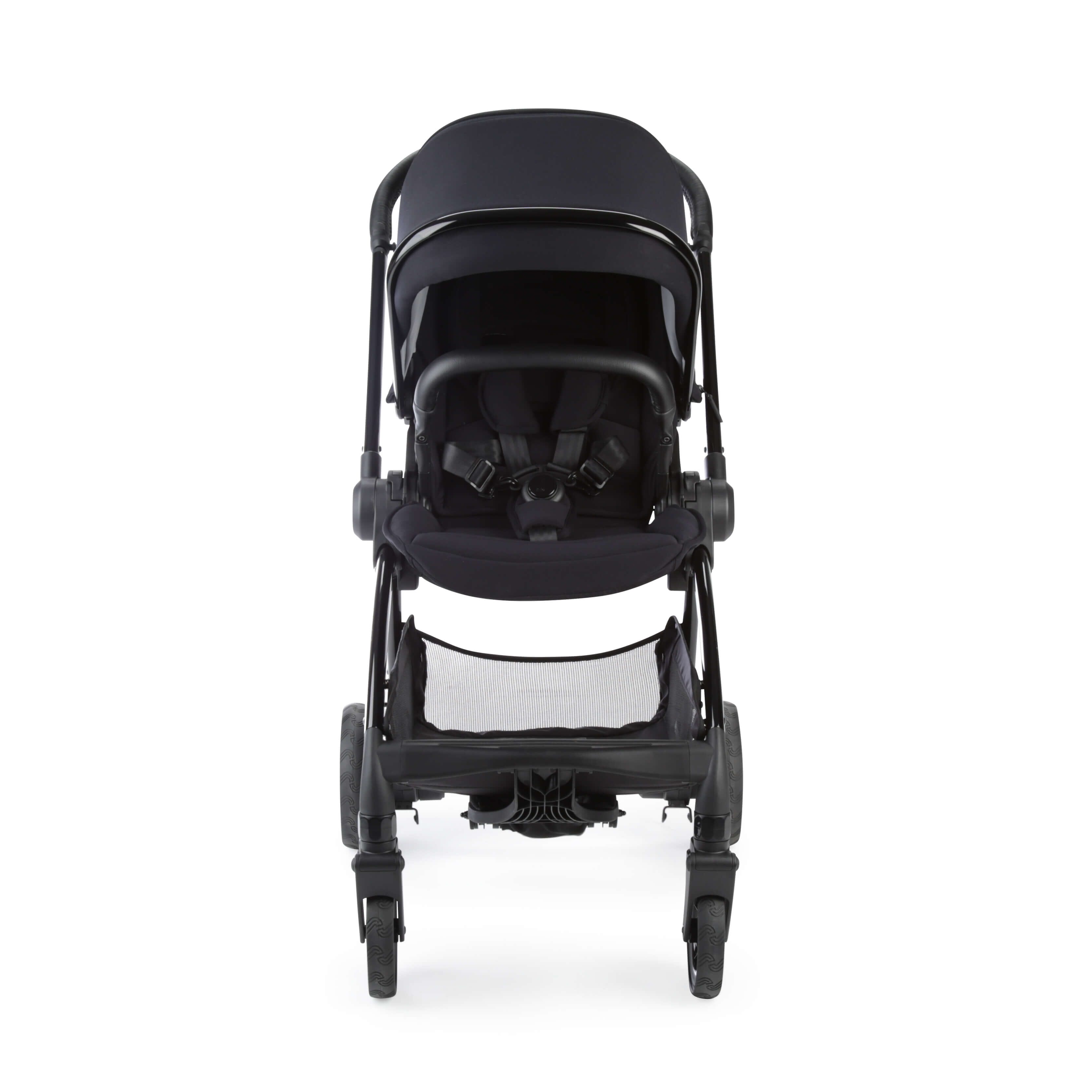Junior Jones Aylo Rich Black 12pc Travel System inc Cybex Volcano Black Car Seat juniorjones 