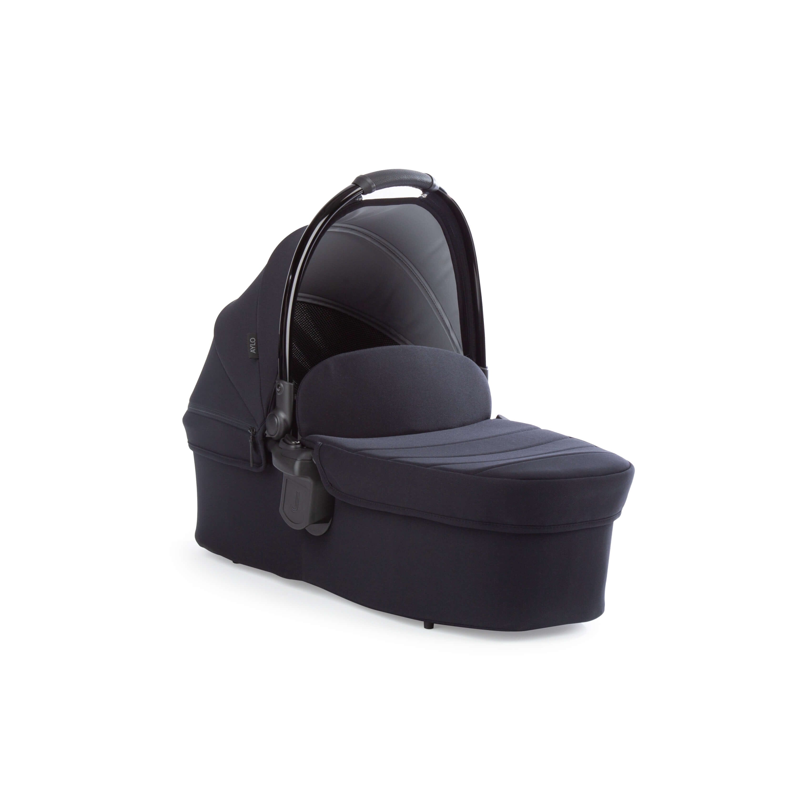 Junior Jones Aylo Rich Black 6pc Travel System inc Doona Racing Green Car Seat juniorjones 