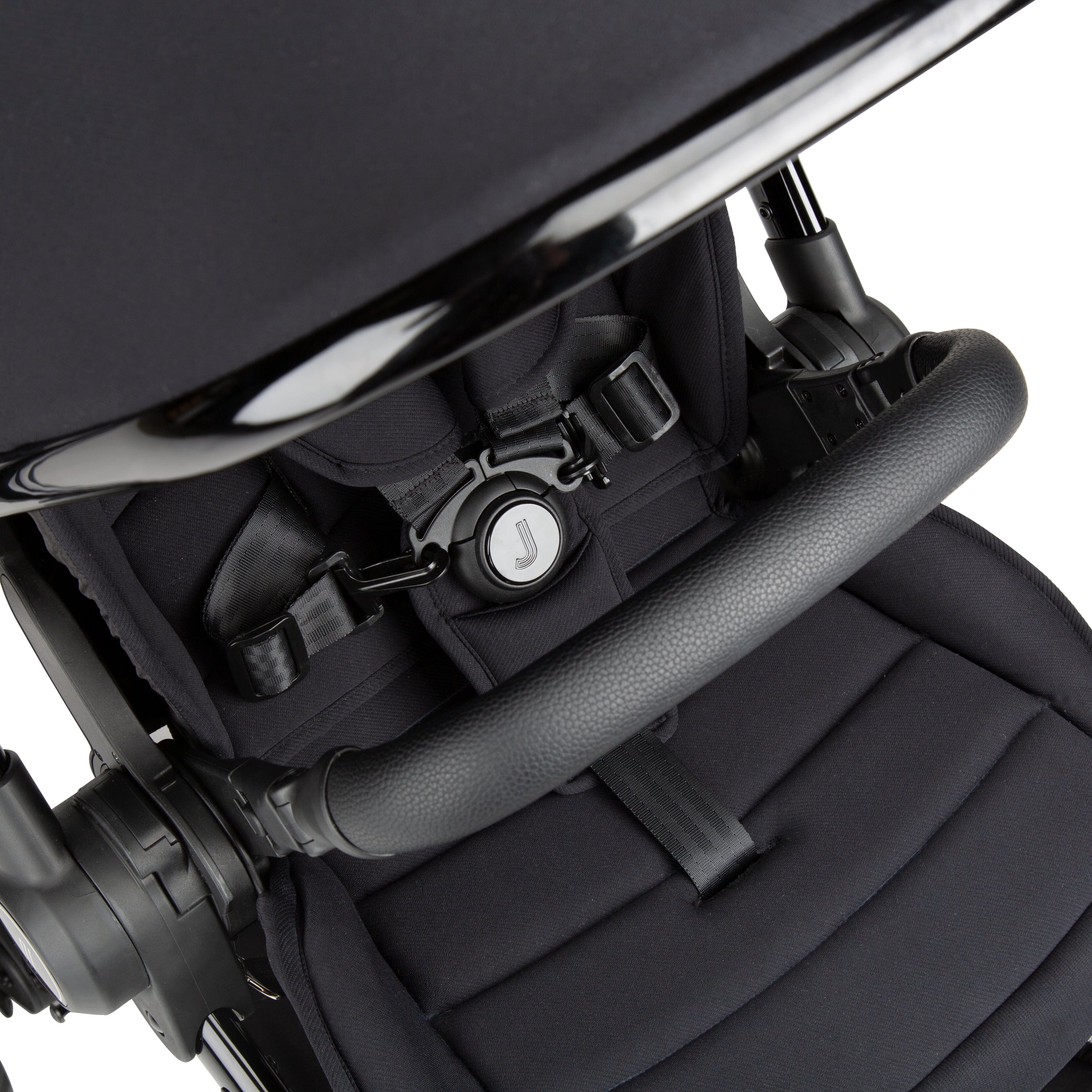 Junior Jones Aylo Rich Black 6pc Travel System inc Doona Royal Blue Car Seat juniorjones 