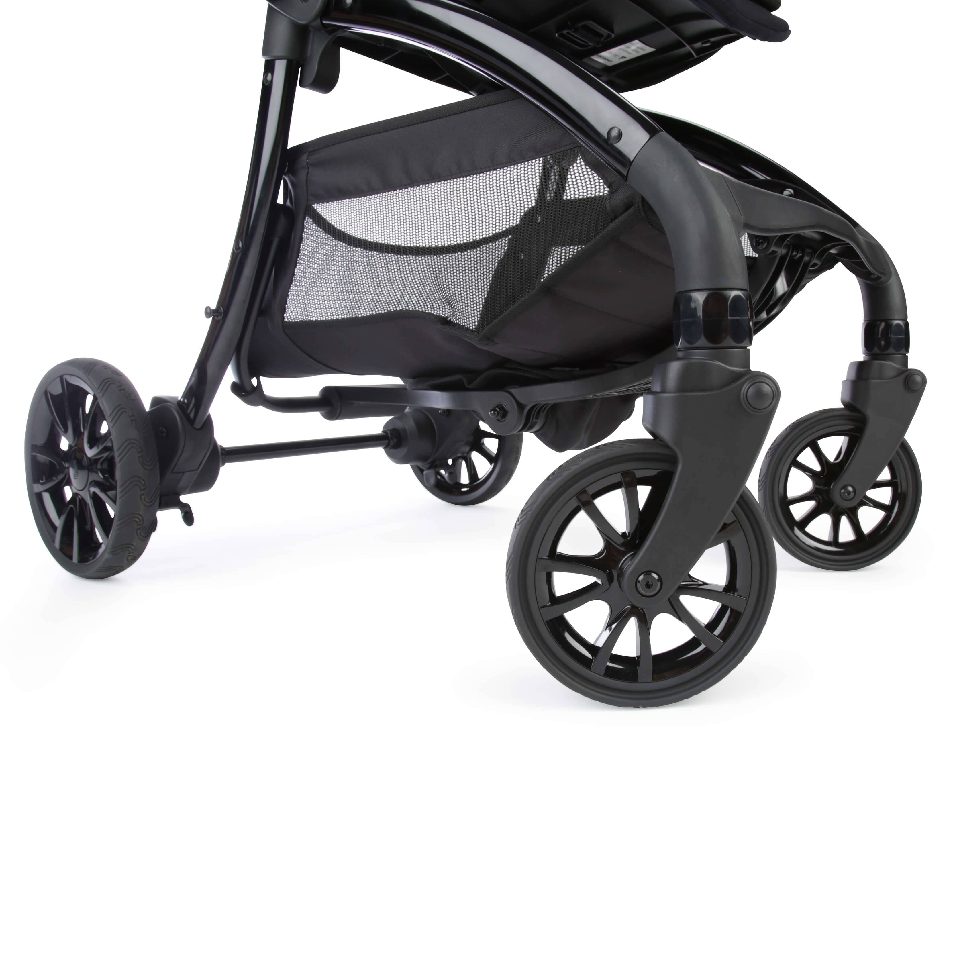 Junior Jones Aylo Rich Black 6pc Travel System inc Doona Nitro Black Car Seat juniorjones 