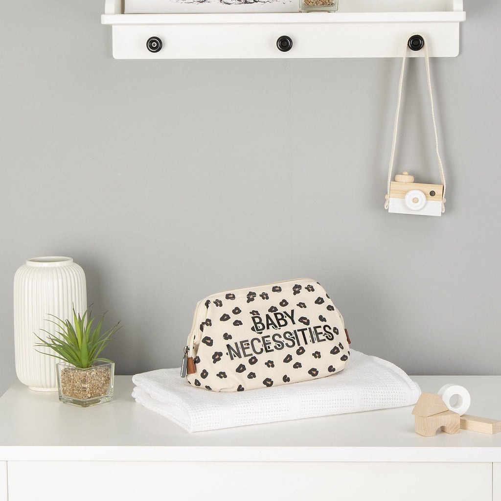 Baby Necessities Canvas Leopard Bag Childhome 