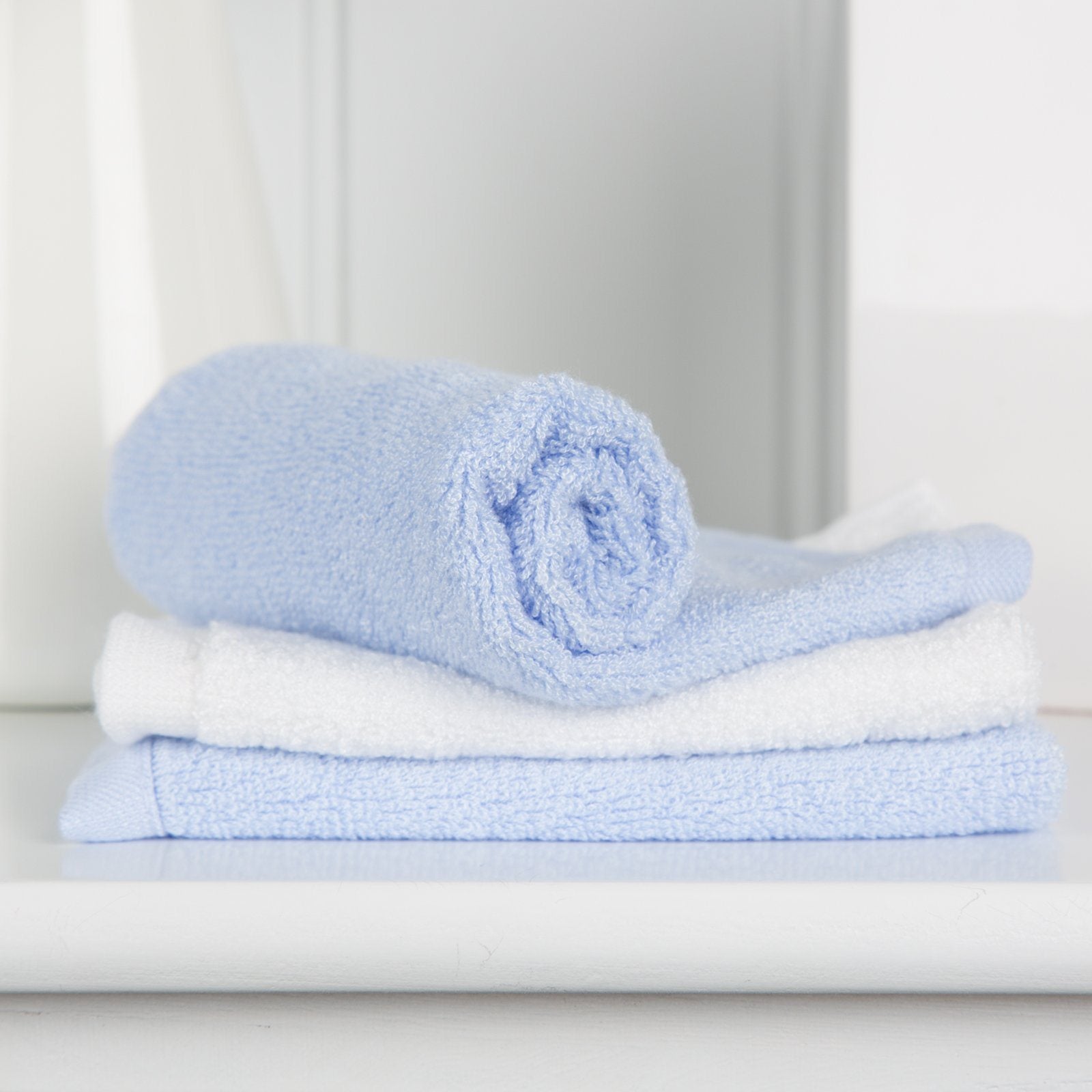 Comfi-Love My First Bath Time - Blue / White Nursery cuddleco 