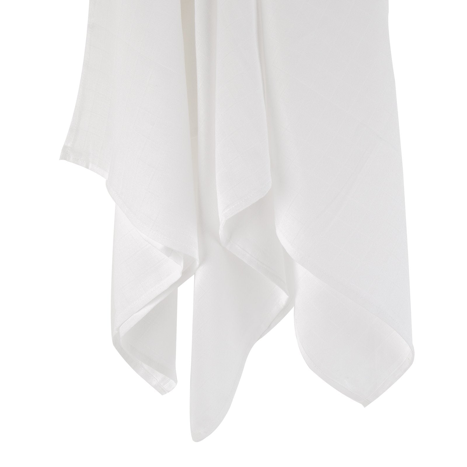 Mother&Baby Organic Cotton Muslins 6 Pack - White Mother & Baby 
