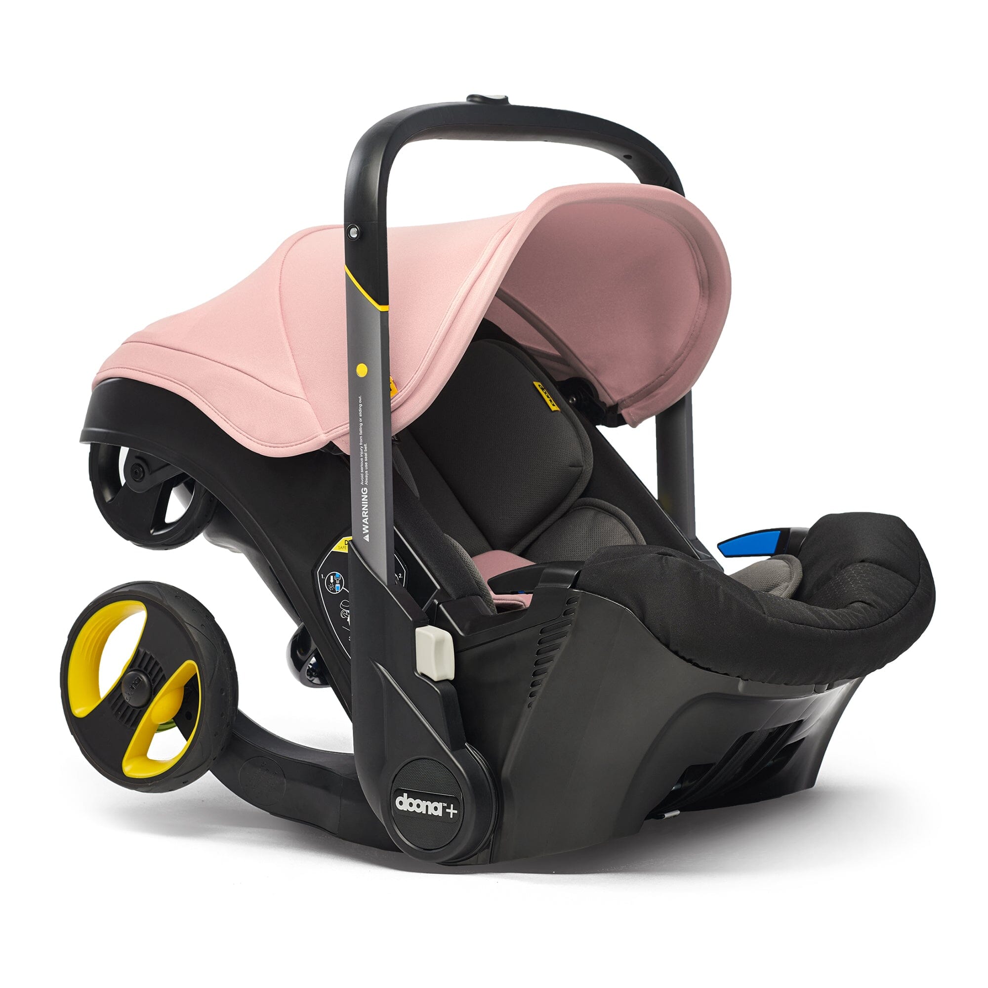 Junior Jones Aylo Grey Marl 6pc Travel System inc Doona Blush Pink Car Seat juniorjones 